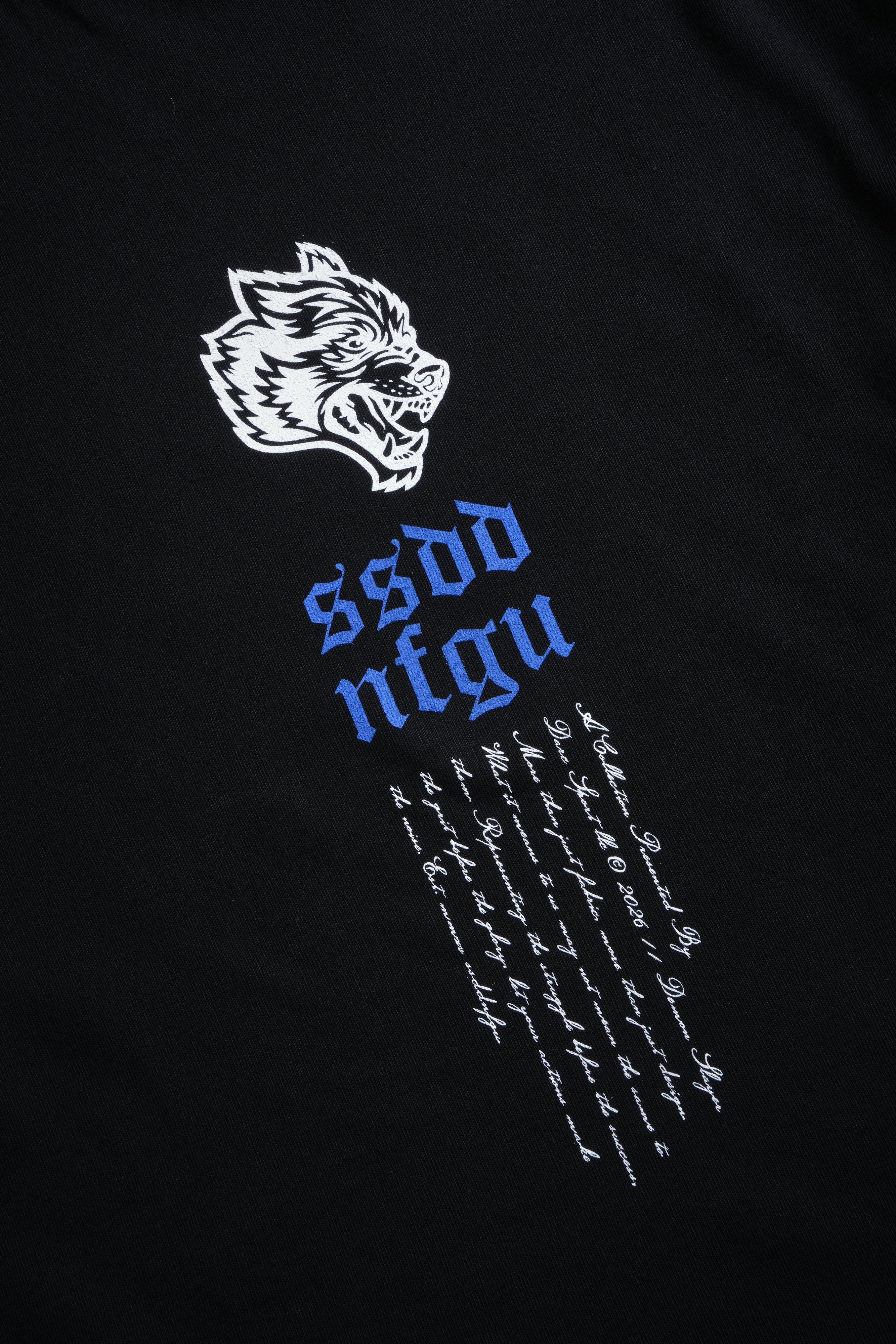 Relentless Premium Oversized Tee in Black