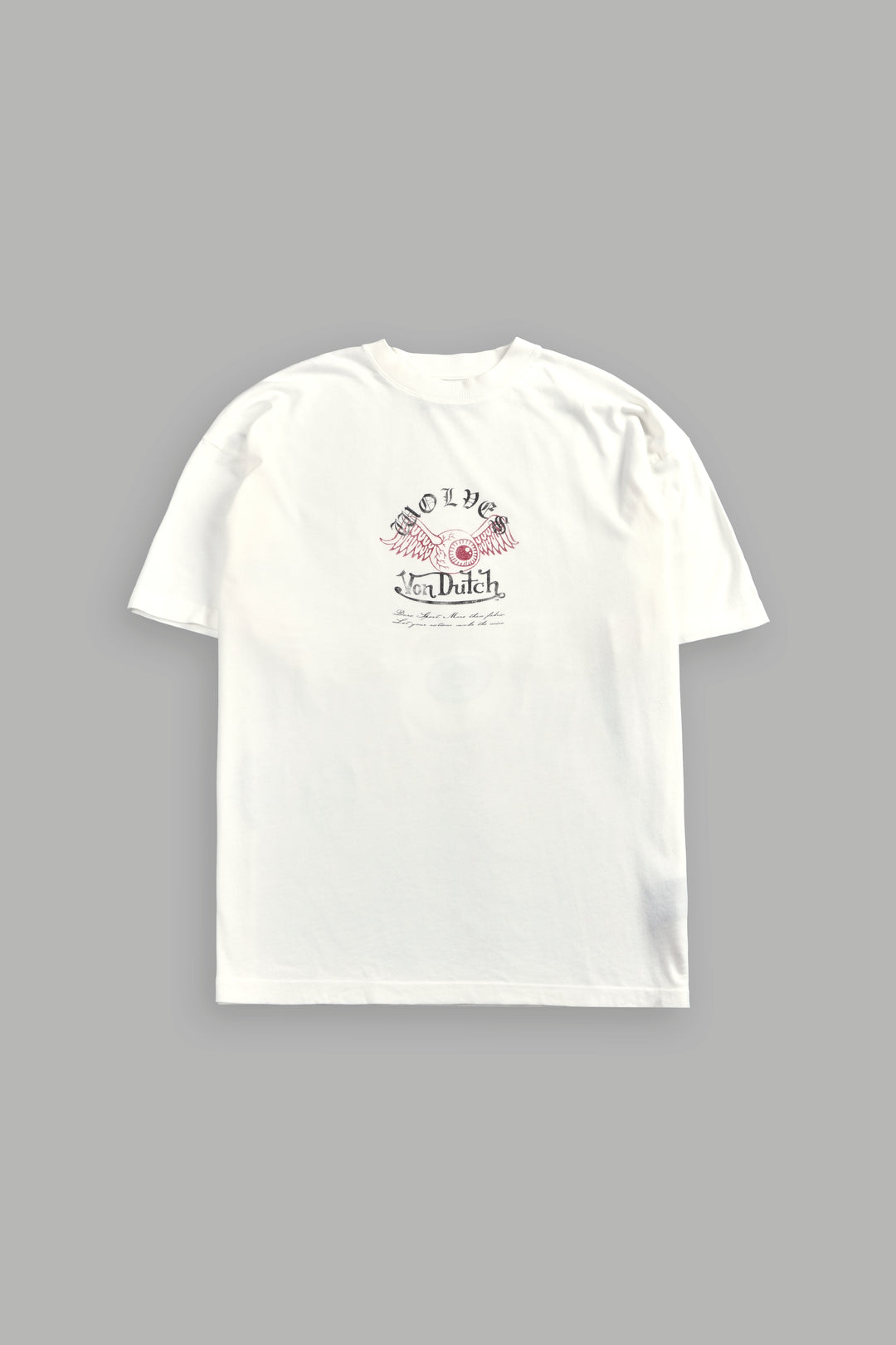 DSVD NFGU Premium Oversized Tee in Cream