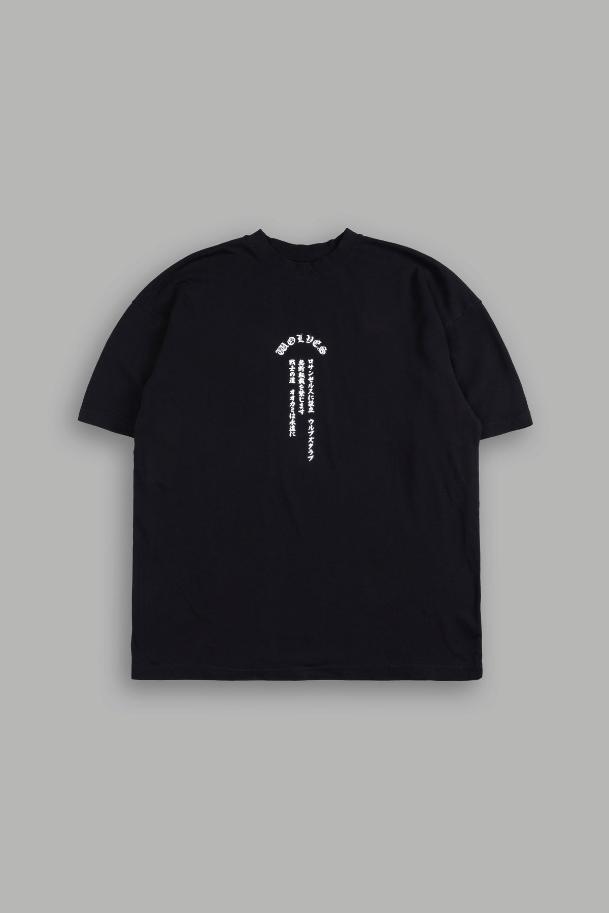 Ultimate Battle  Premium Oversized Tee In Slate Gray