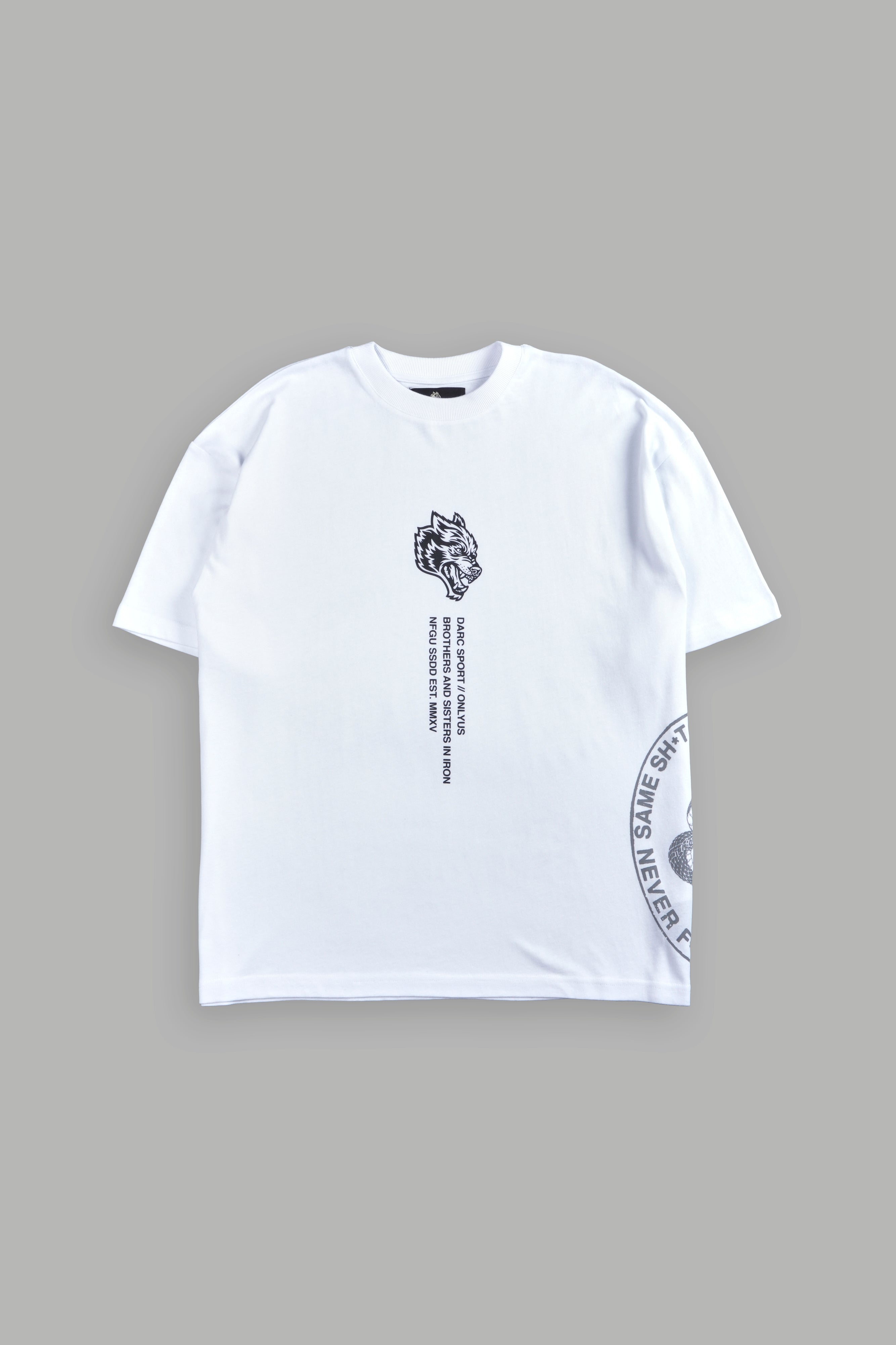 Free Will "Premium" Oversized Tee in White