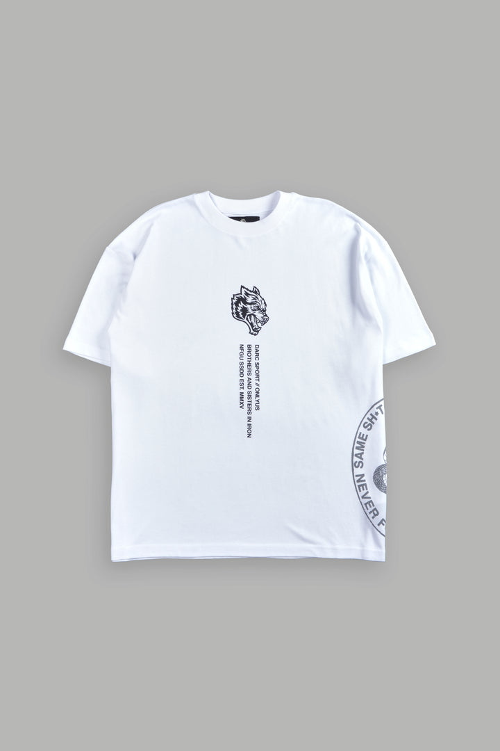 Free Will "Premium" Oversized Tee in White