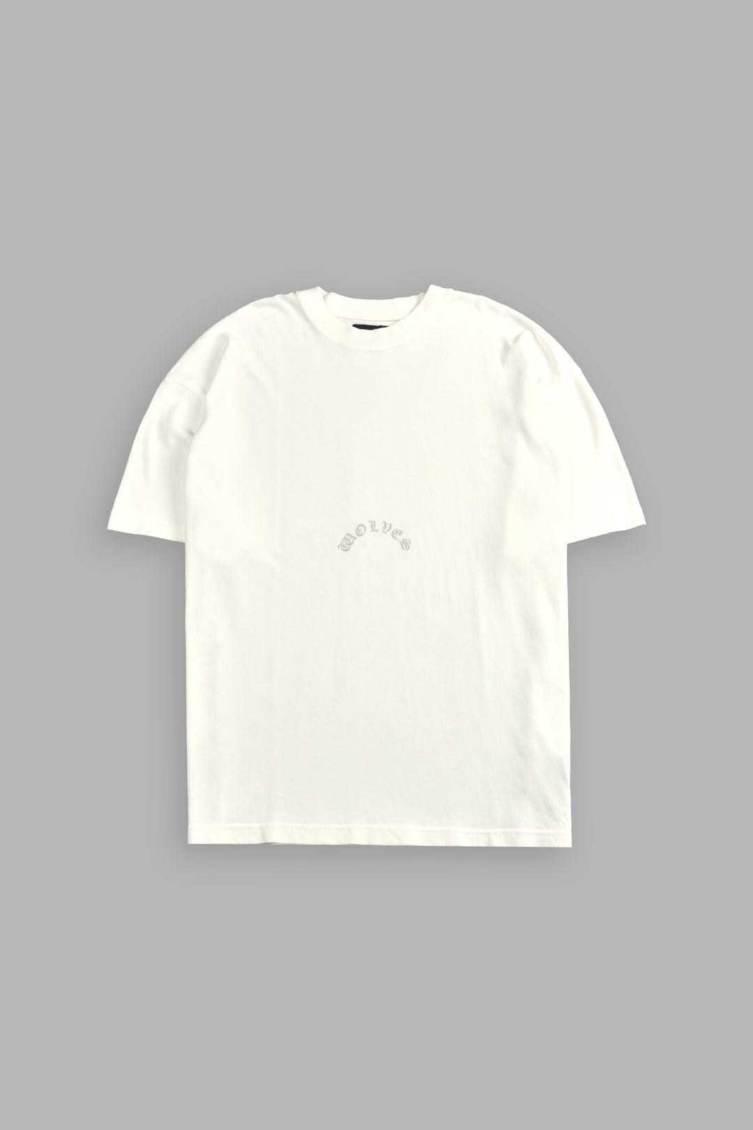 The Wolves & The Moth "Premium" Oversized Tee in Cream