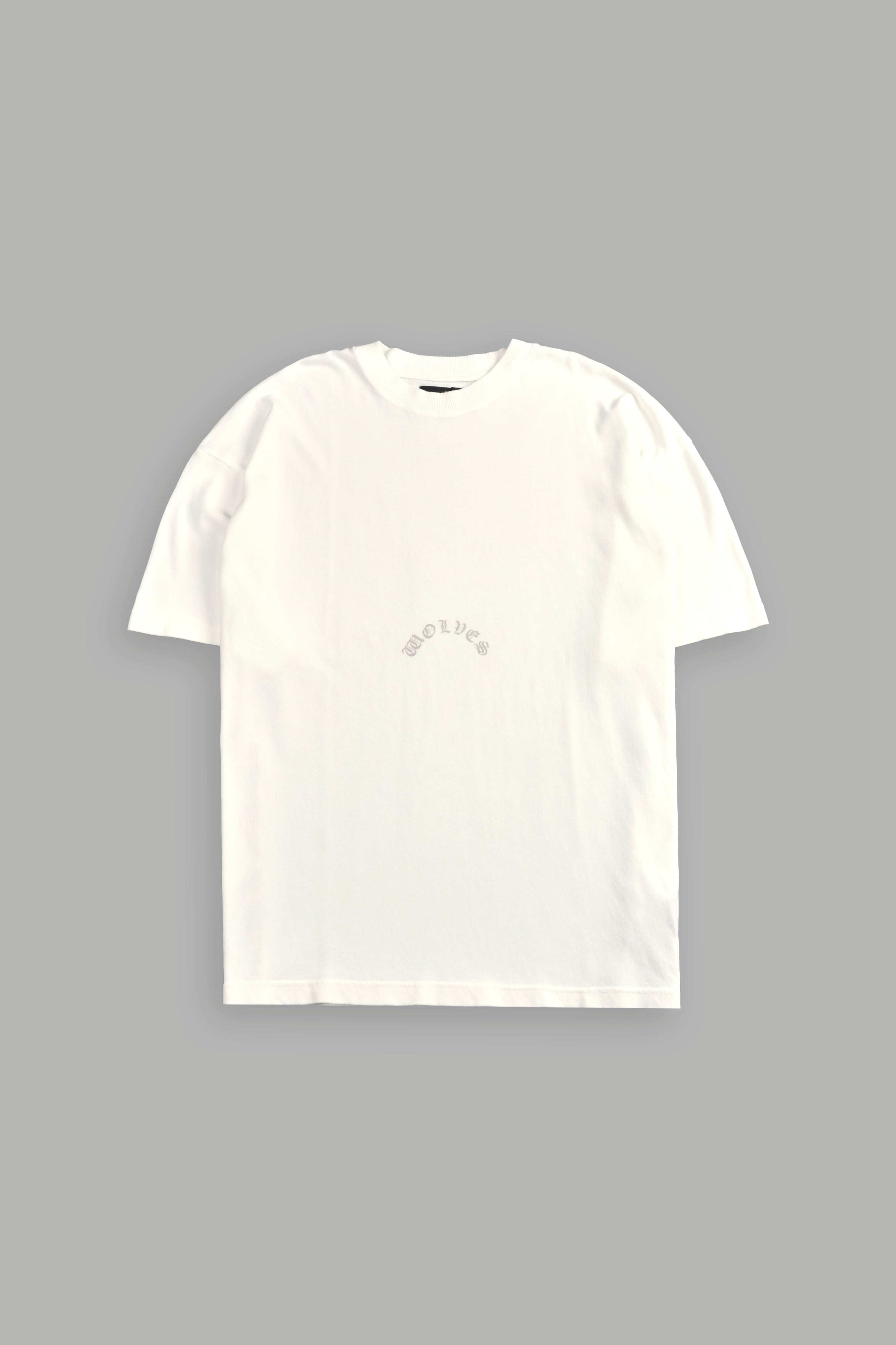 The Wolves & The Moth "Premium" Oversized Tee in Cream