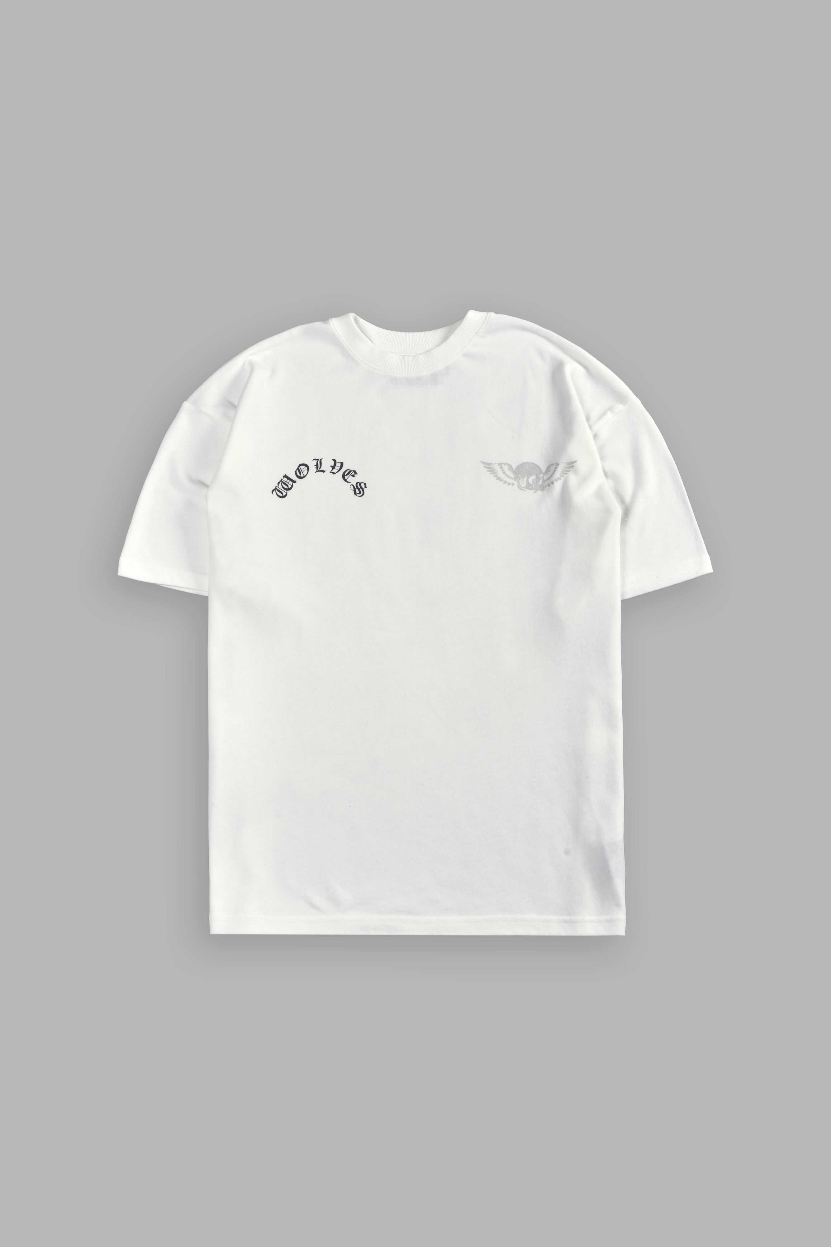 Darc Creed "Premium" Oversized Tee in Cream