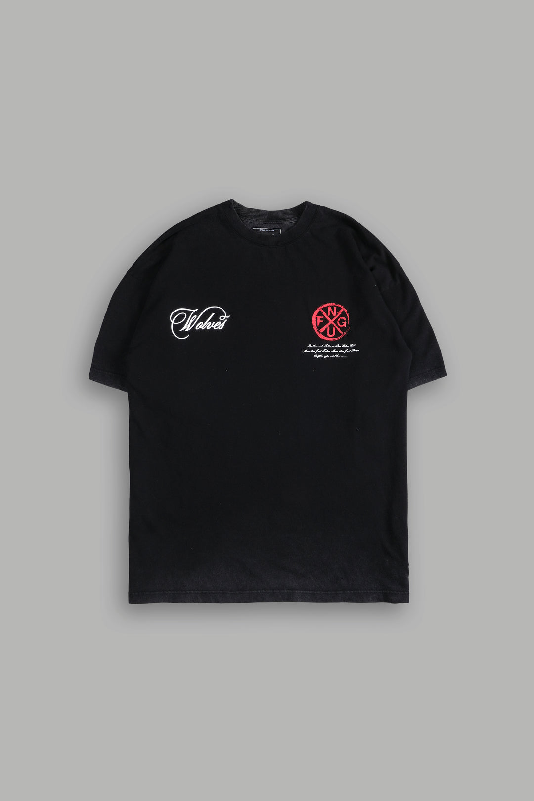 (1 OF 500) Final Strike "Premium" Oversized Tee in Black