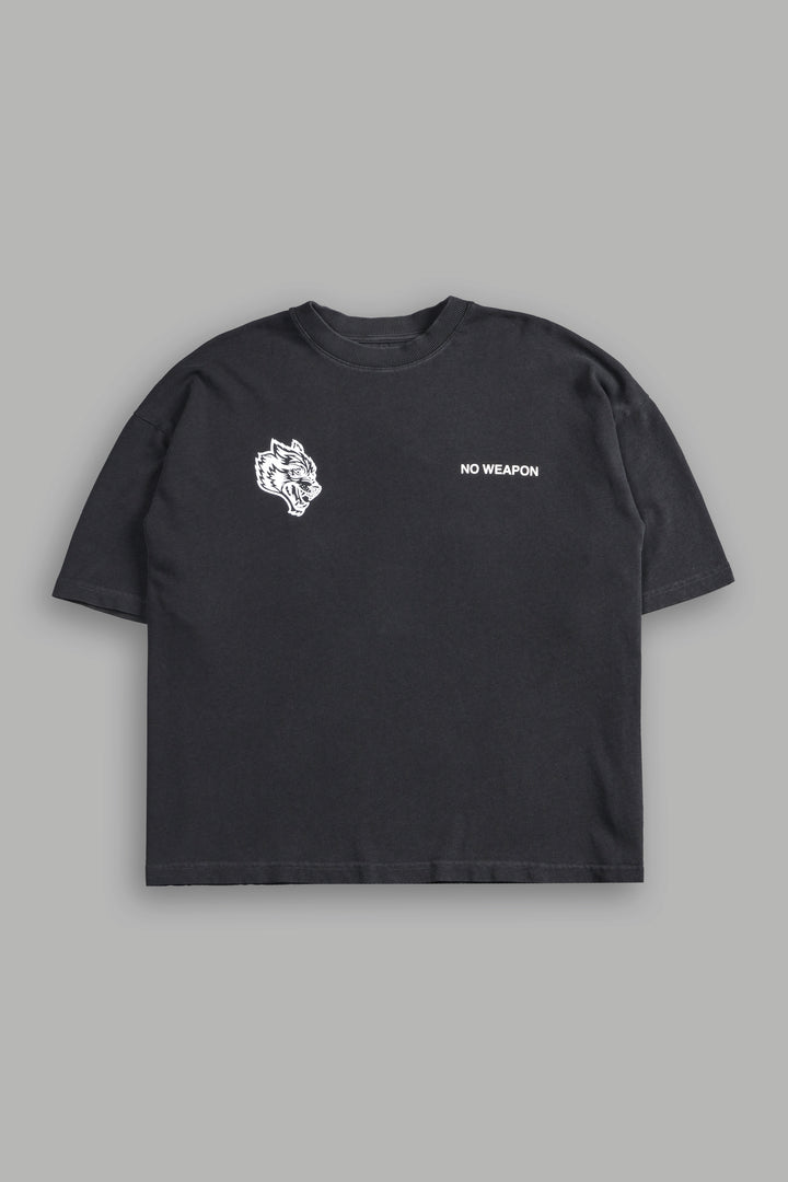 No Weapon Shall Prosper "Premium" Box Cut Tee in Wolf Gray