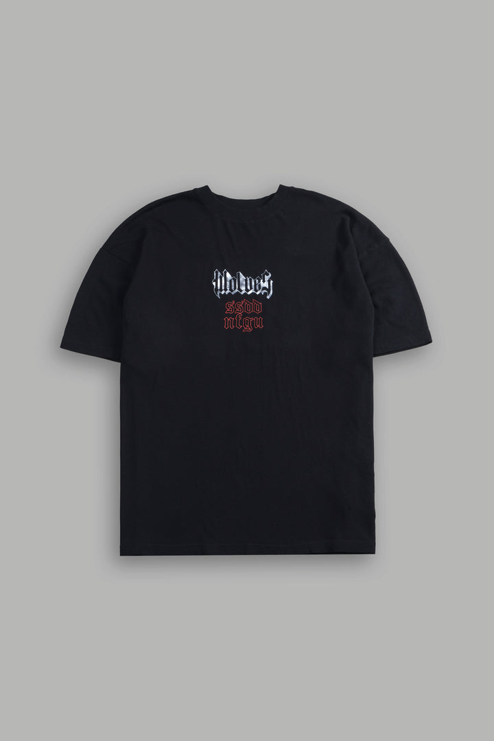 Eternal Blood "Premium" Oversized Tee in Black