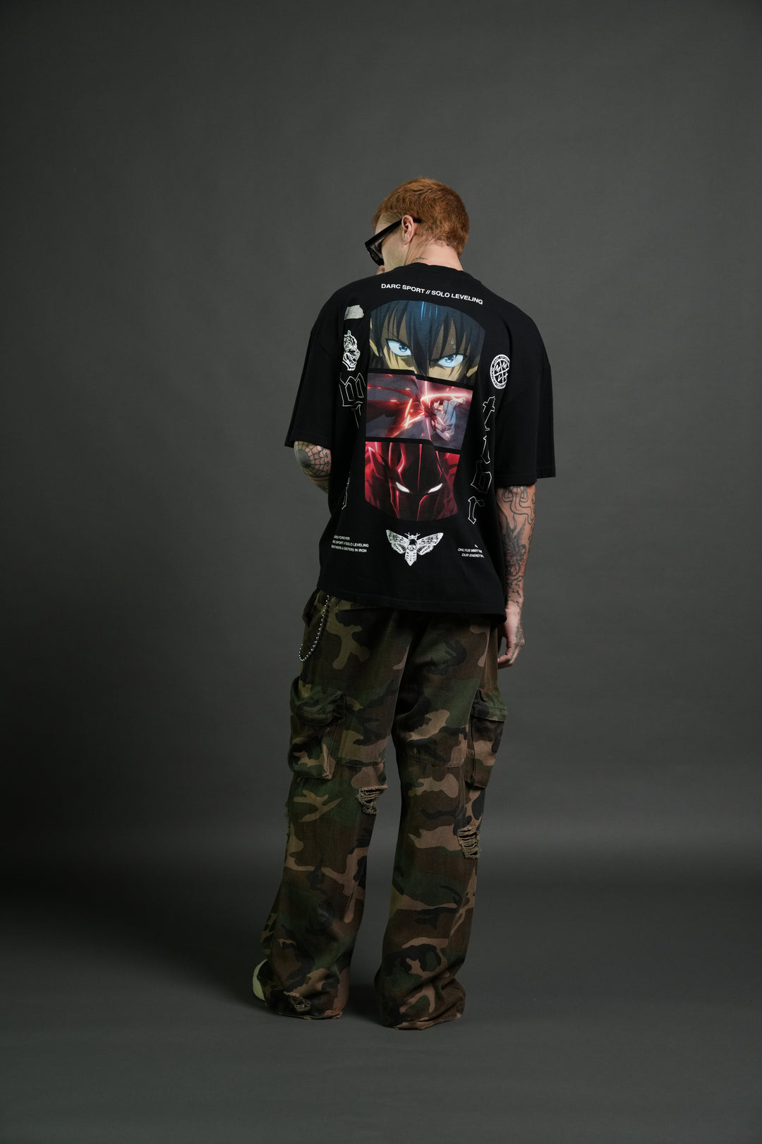 Awakened Premium Oversized Tee in Black