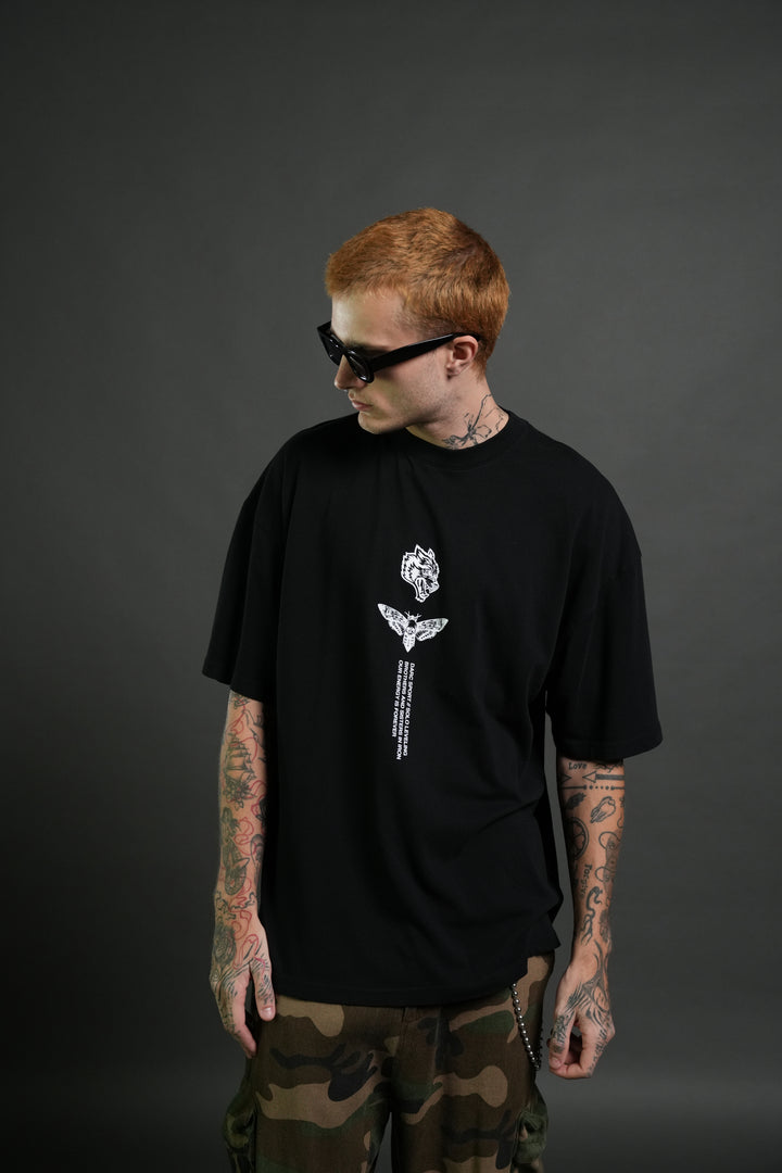 Awakened Premium Oversized Tee in Black