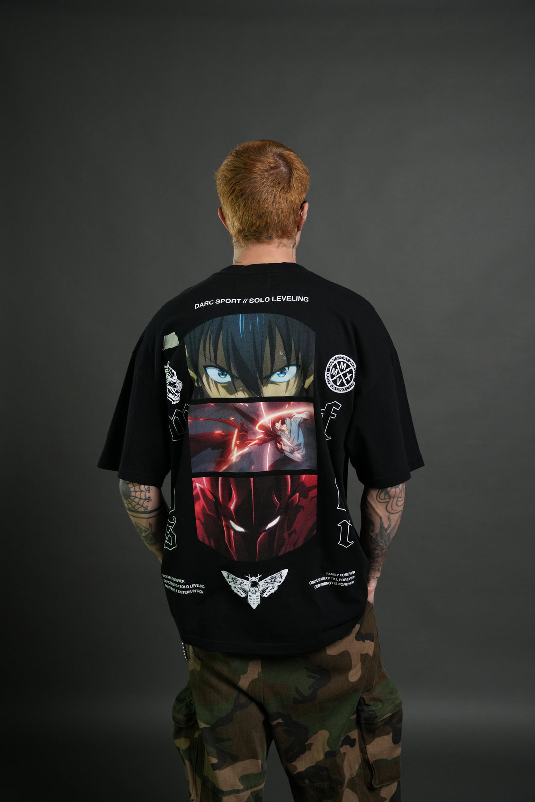 Awakened Premium Oversized Tee in Black