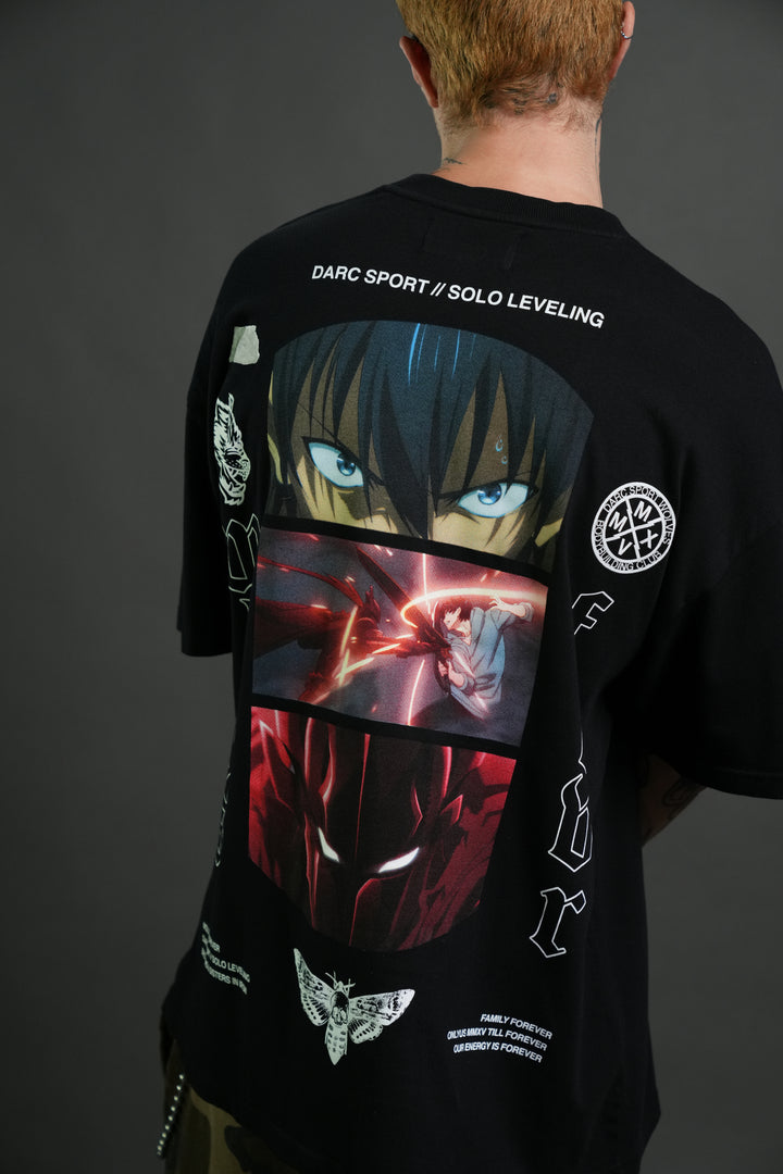 Awakened Premium Oversized Tee in Black
