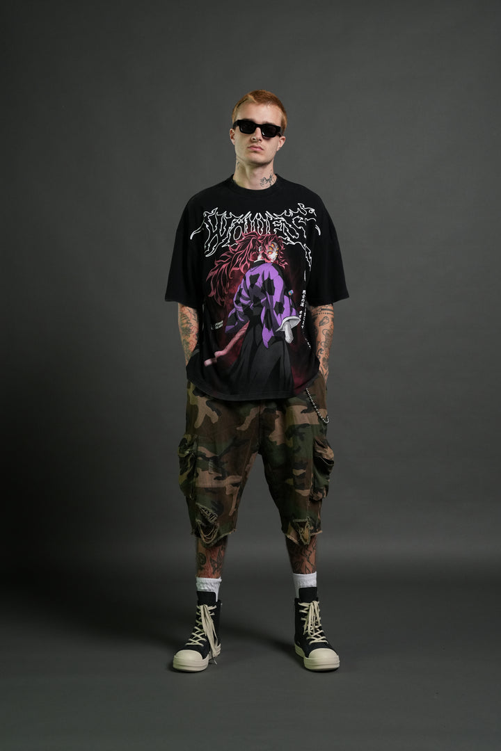 Blood Moon Premium Oversized Tee in Black