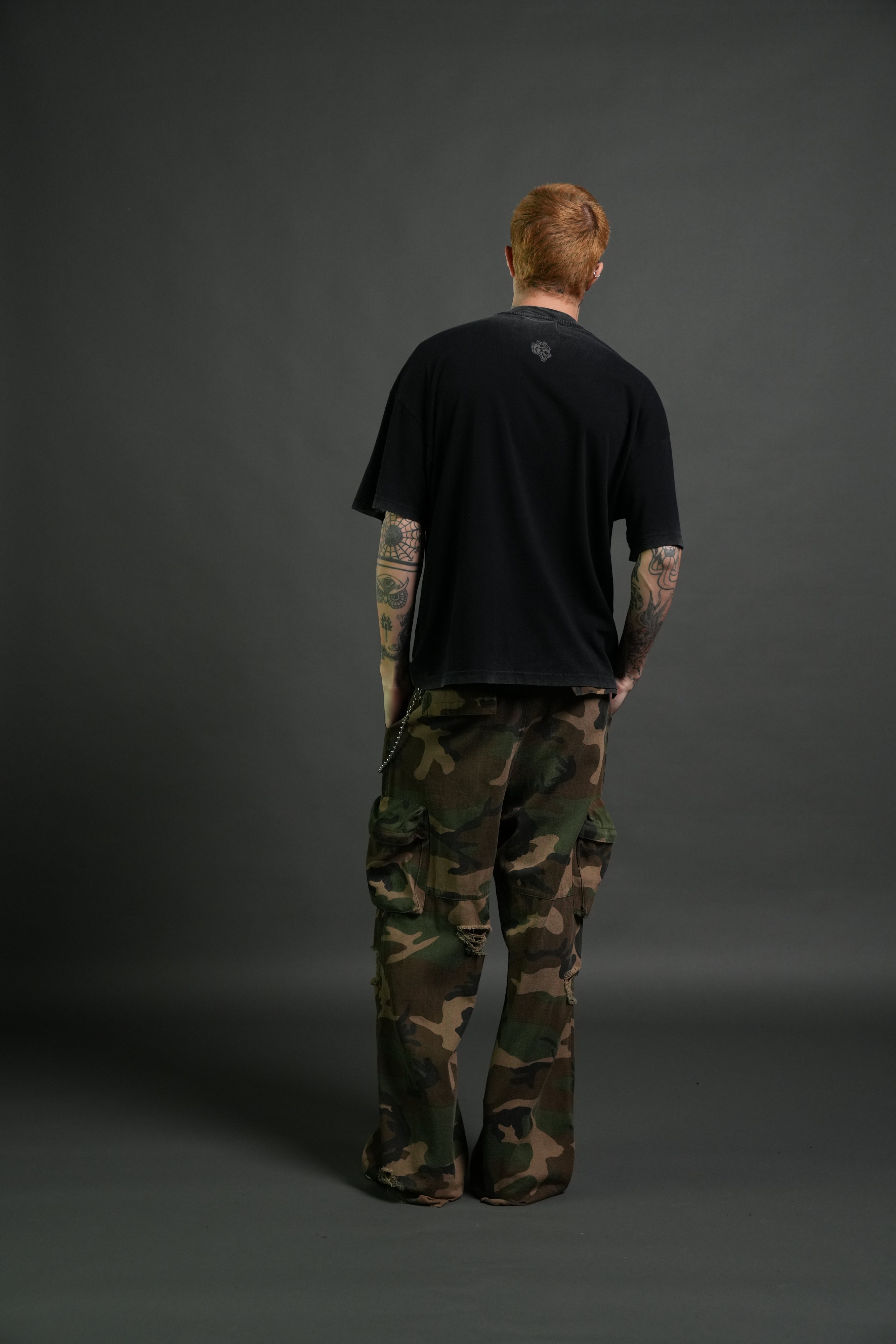 Darc Tusk Premium Oversized Tee in Black
