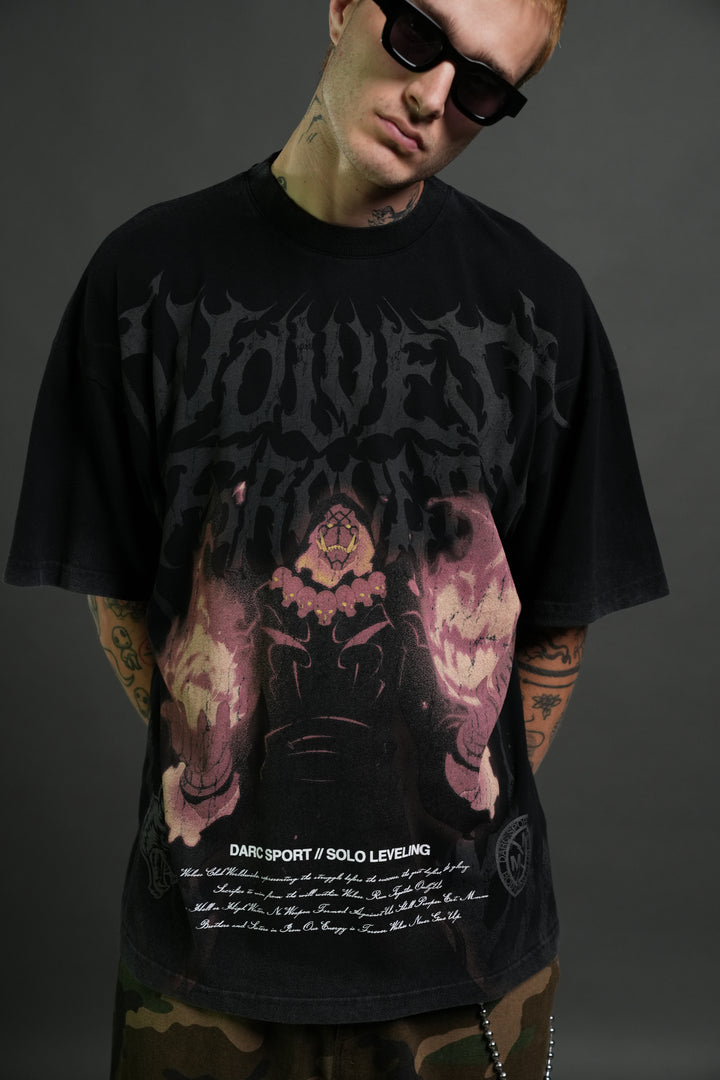 Darc Tusk Premium Oversized Tee in Black