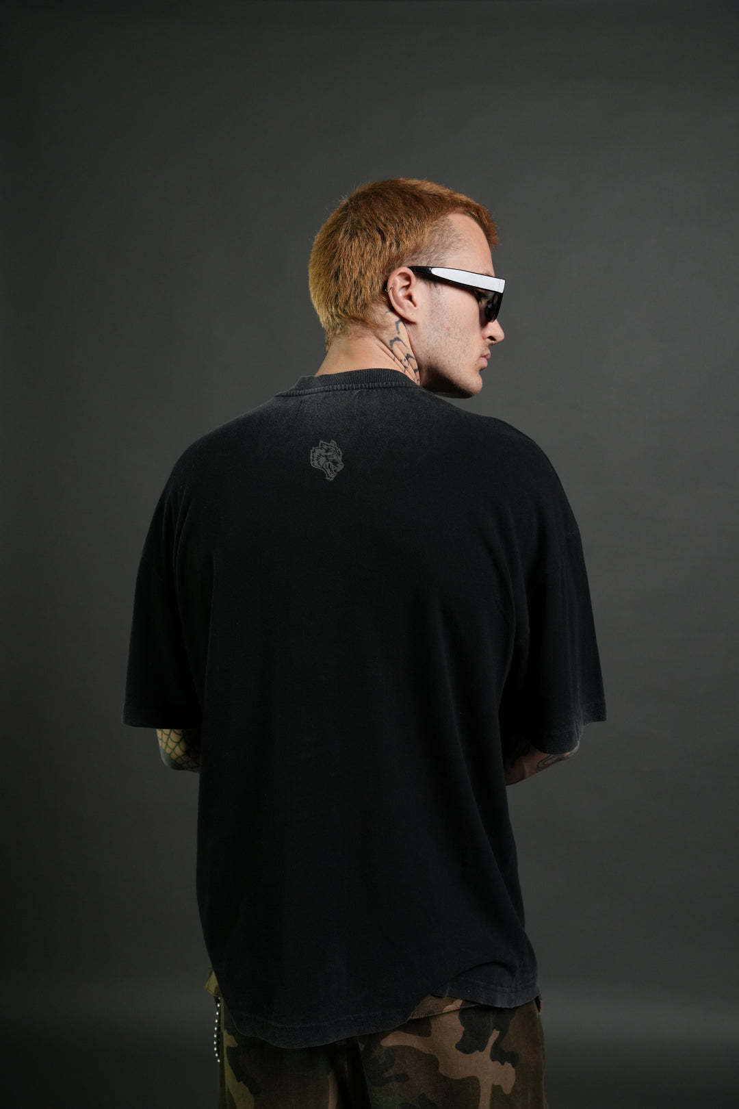 Darc Tusk Premium Oversized Tee in Black