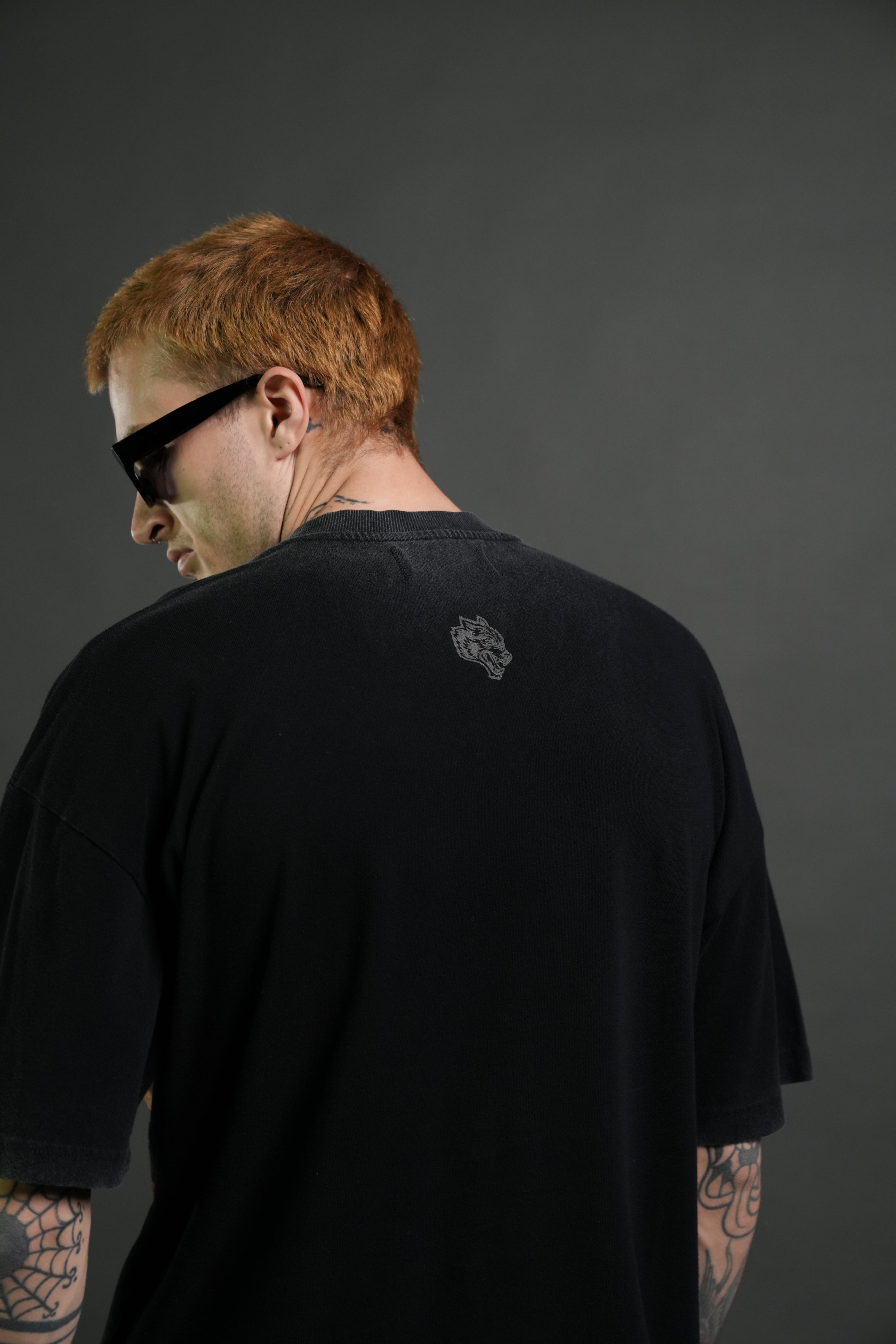 Darc Tusk Premium Oversized Tee in Black