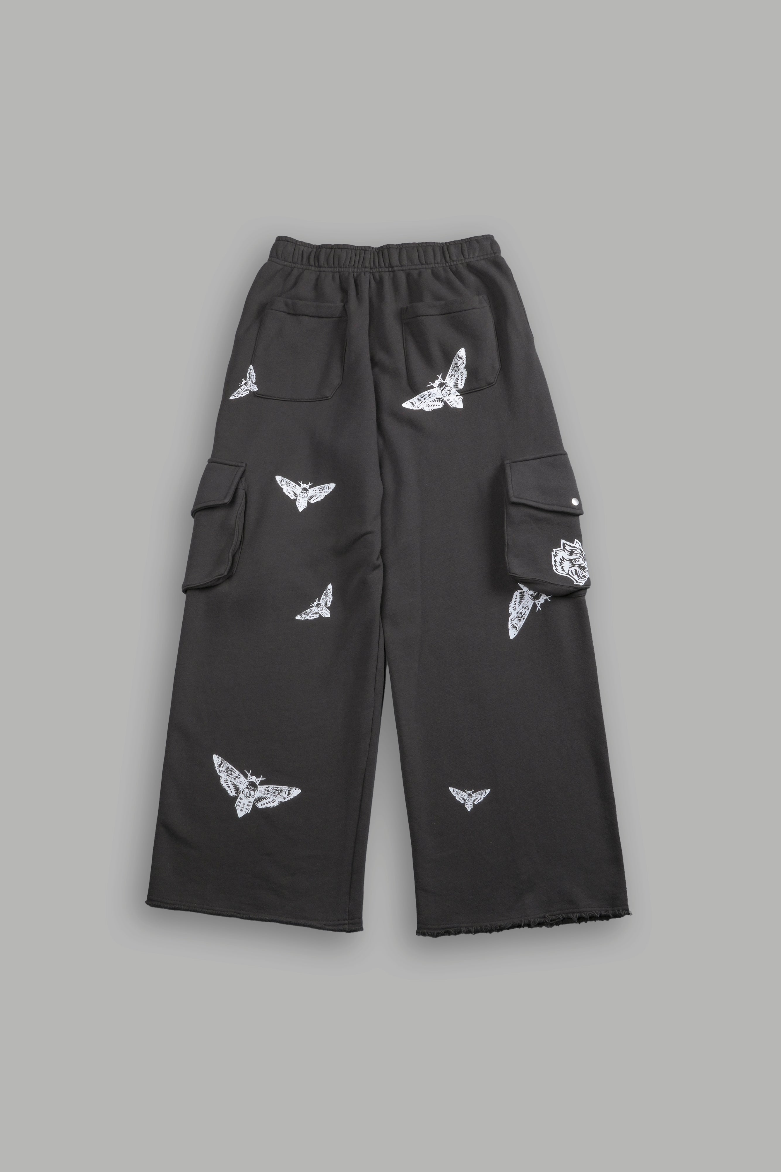 Fly With Us Durst Cargo Sweats in Wolf Gray