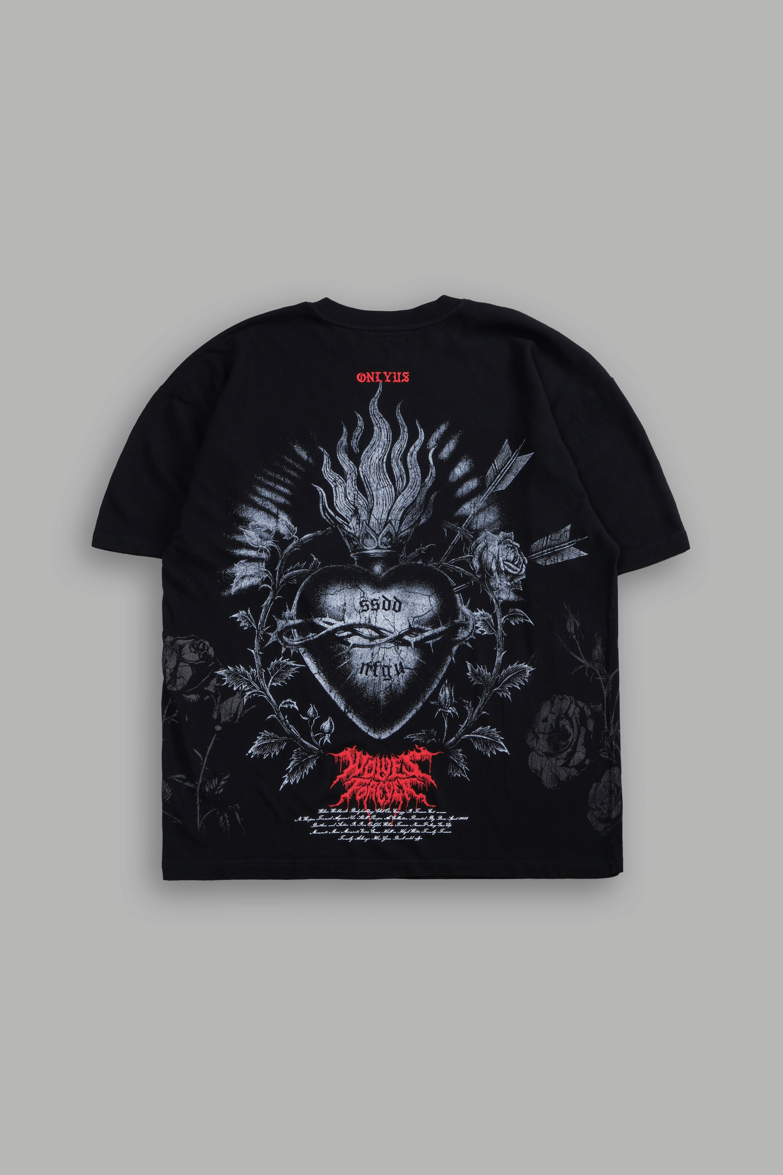 Corazón "Side-By-Side" Tee Box Set in Black