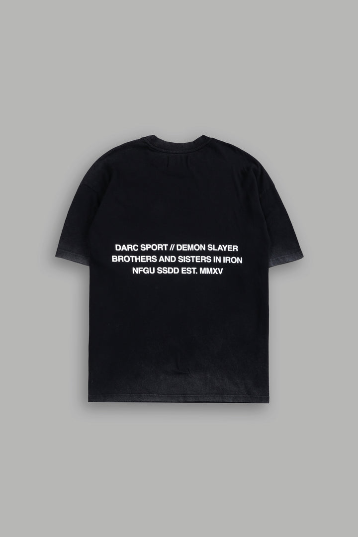 The Hashira "Premium" Oversized Tee in Black