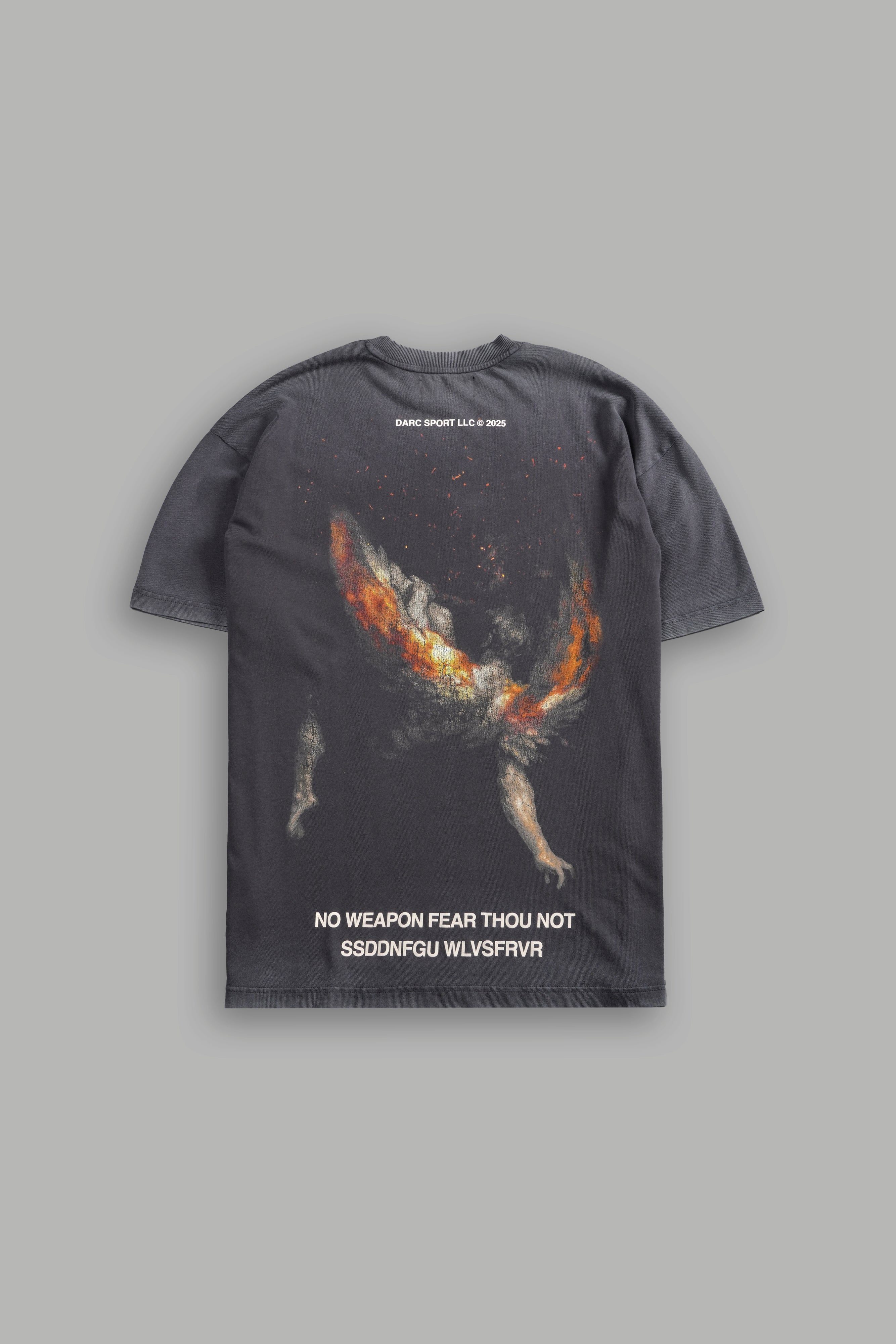 Casted Out "Premium" Oversized Tee in Wolf Gray