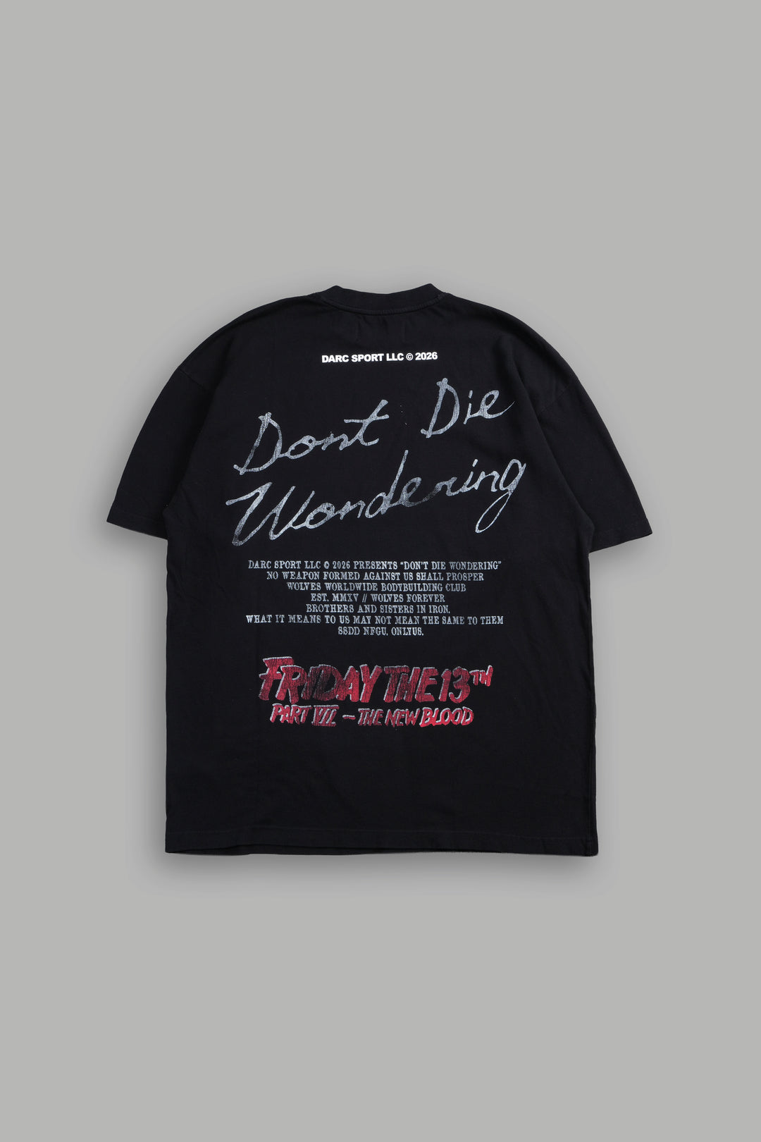 The New Blood Premium Oversized Tee In Black