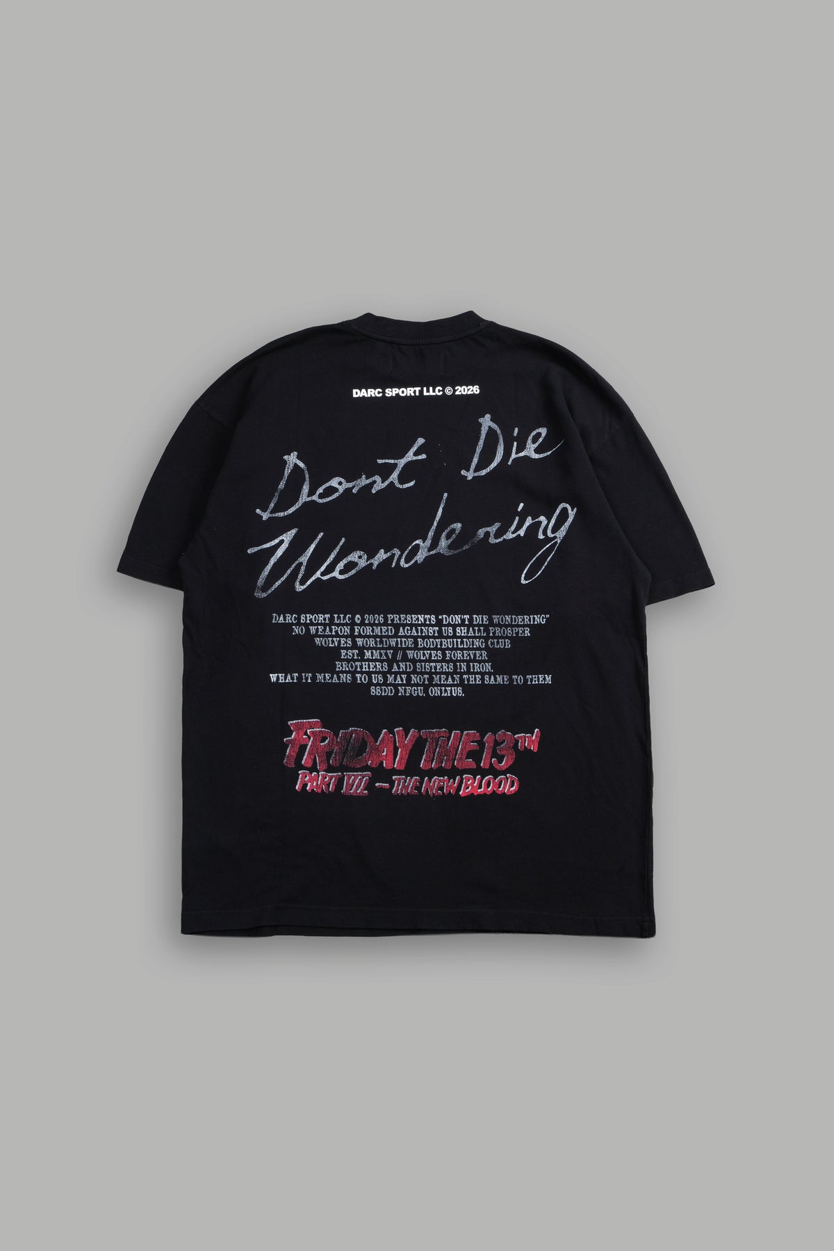 The New Blood Premium Oversized Tee In Black