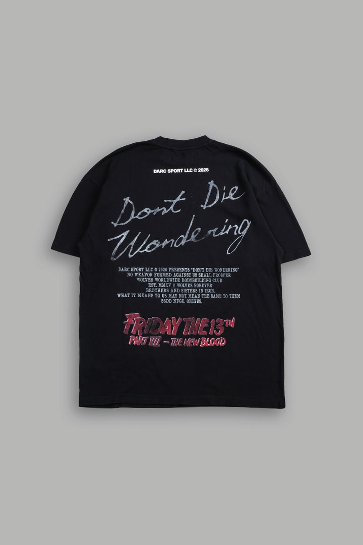 The New Blood Premium Oversized Tee In Black