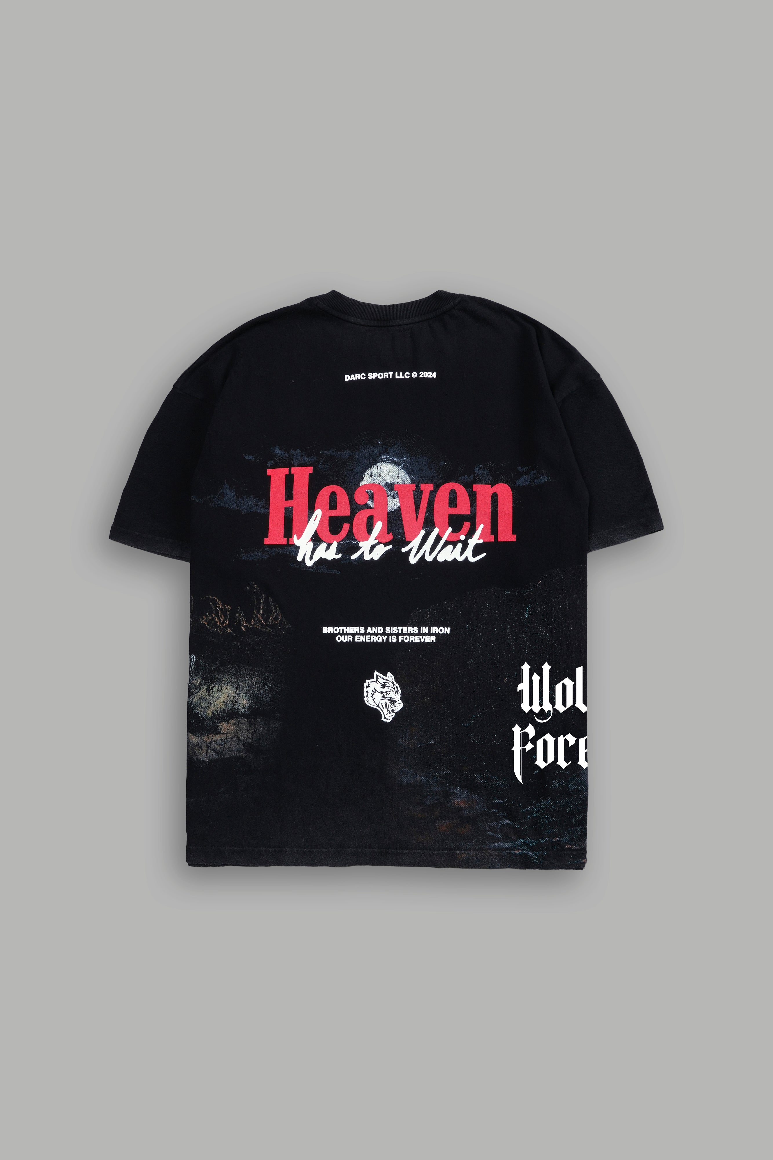 Death Canyon "Side By Side" Oversized Tee in Black