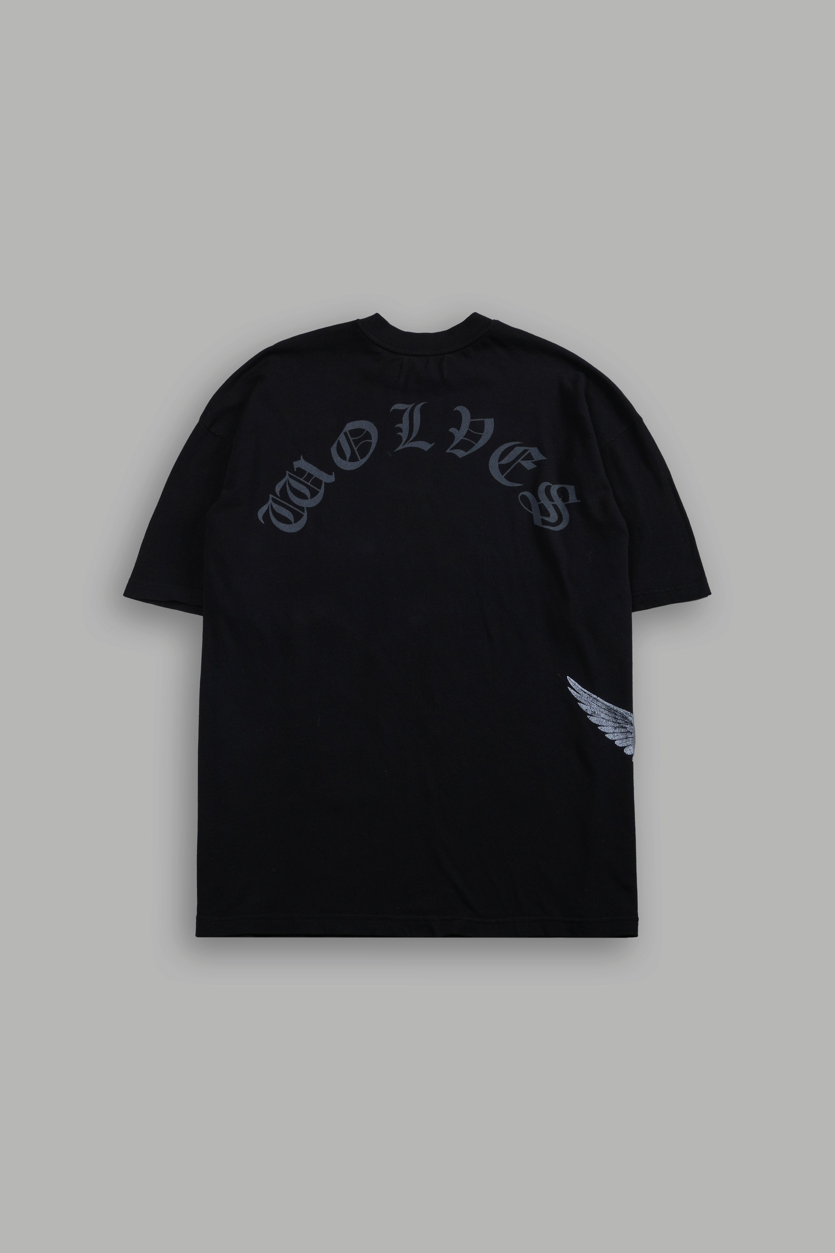 Creed Premium Oversized Tee in Black