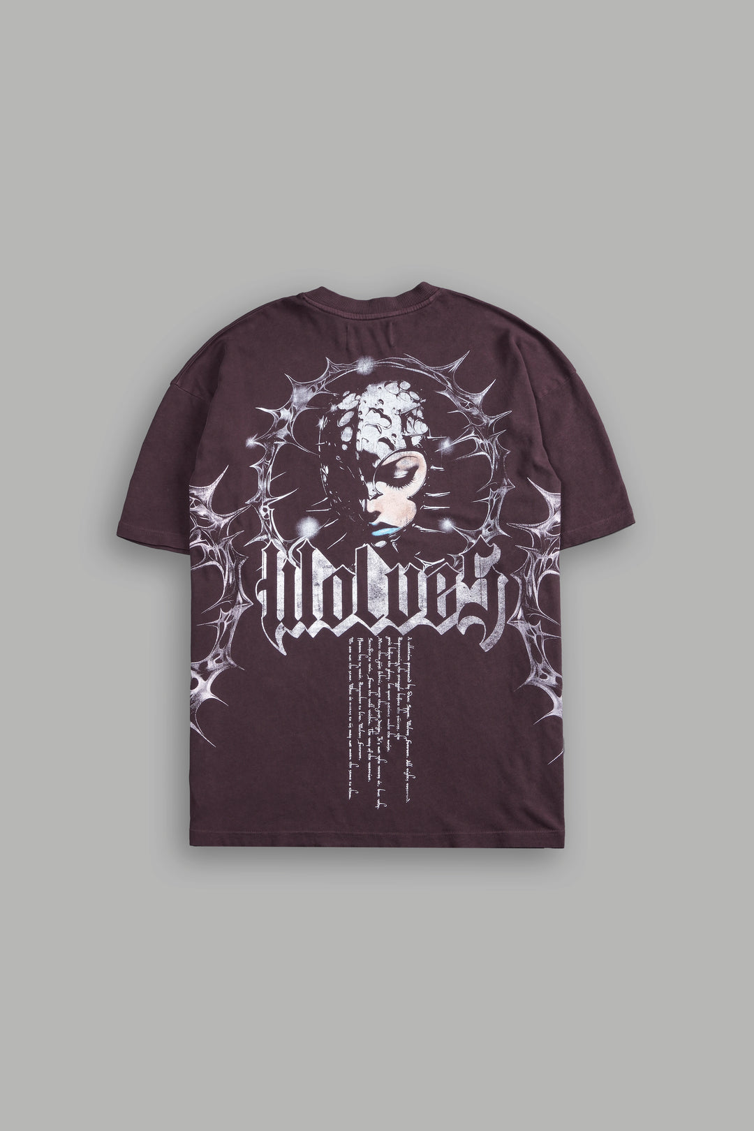 Age Of The Valkyrie "Premium" Oversized Unisex Tee in Darc Purple