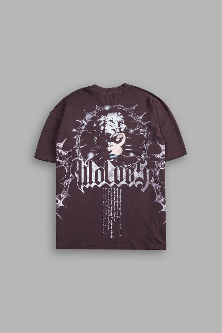 Age Of The Valkyrie "Premium" Oversized Unisex Tee in Darc Purple