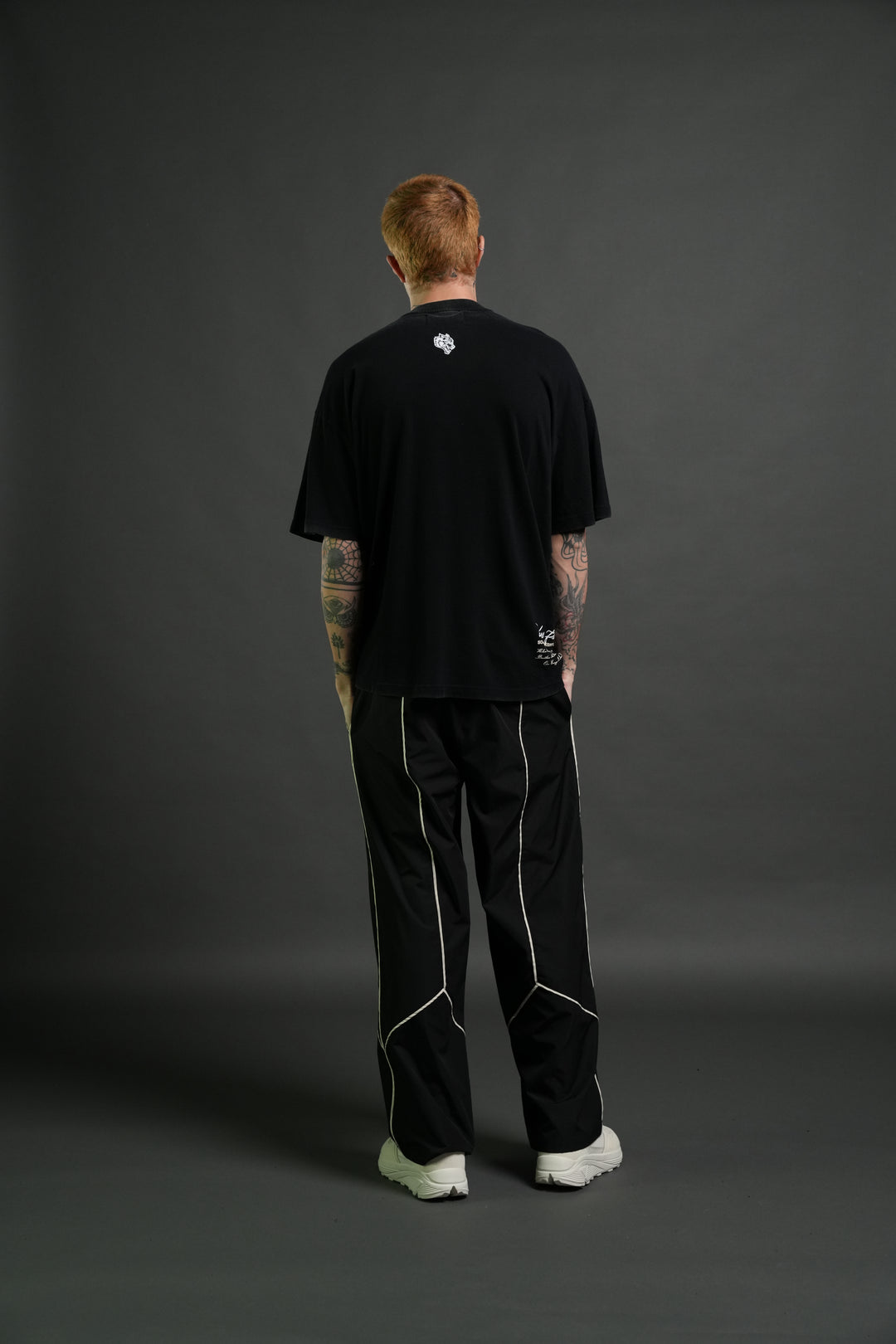 Igris Ascends Premium Oversized Tee in Black