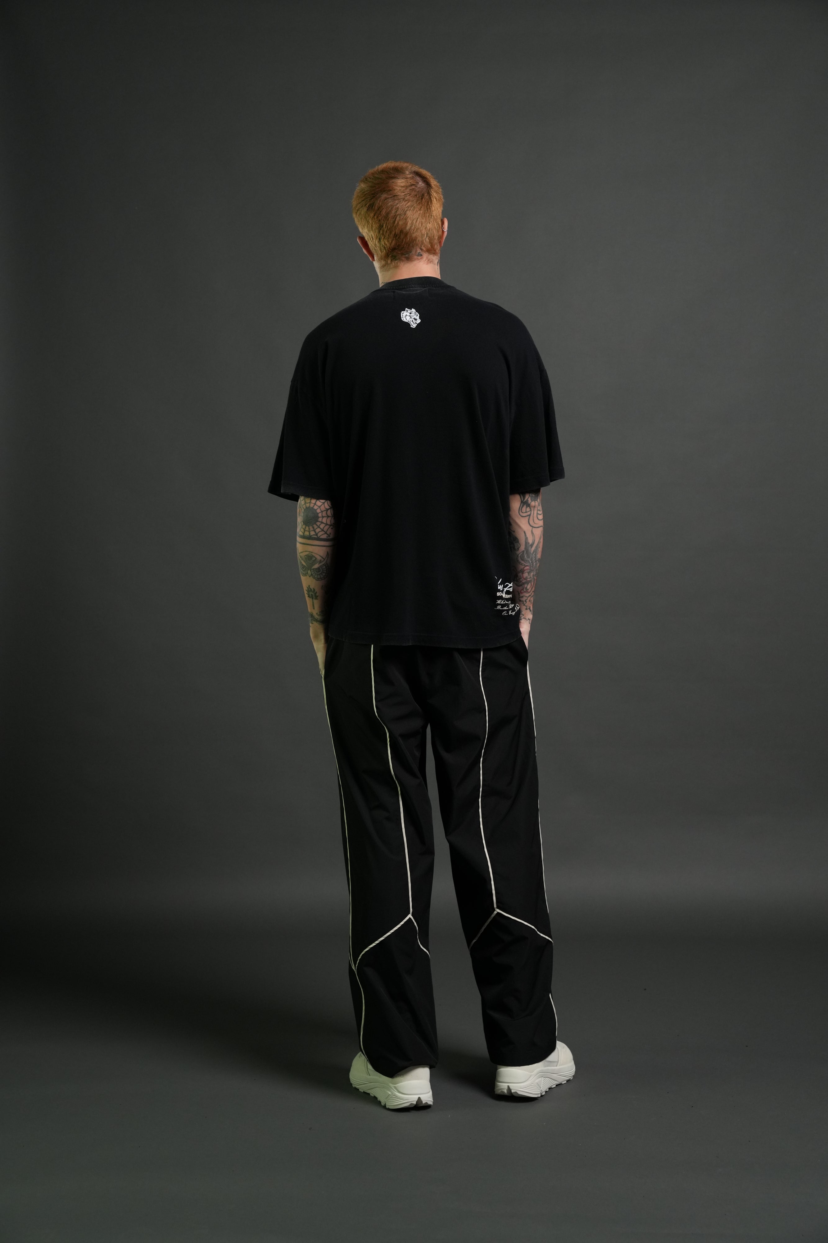 Igris Ascends Premium Oversized Tee in Black