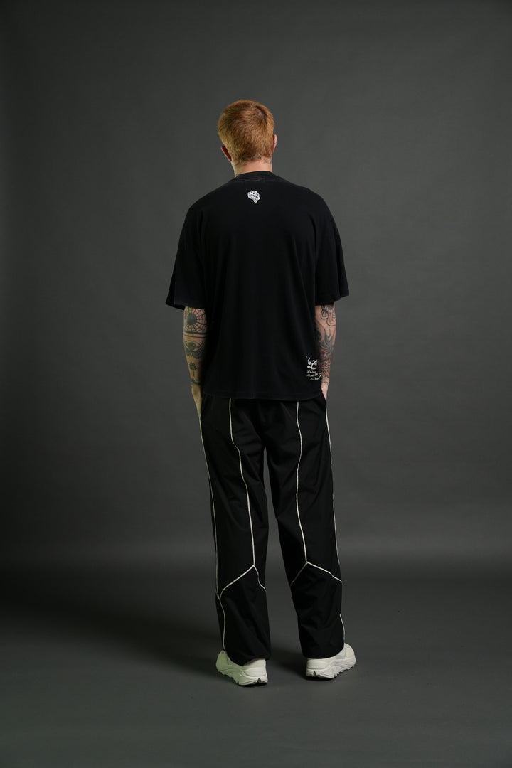 Igris Ascends Premium Oversized Tee in Black