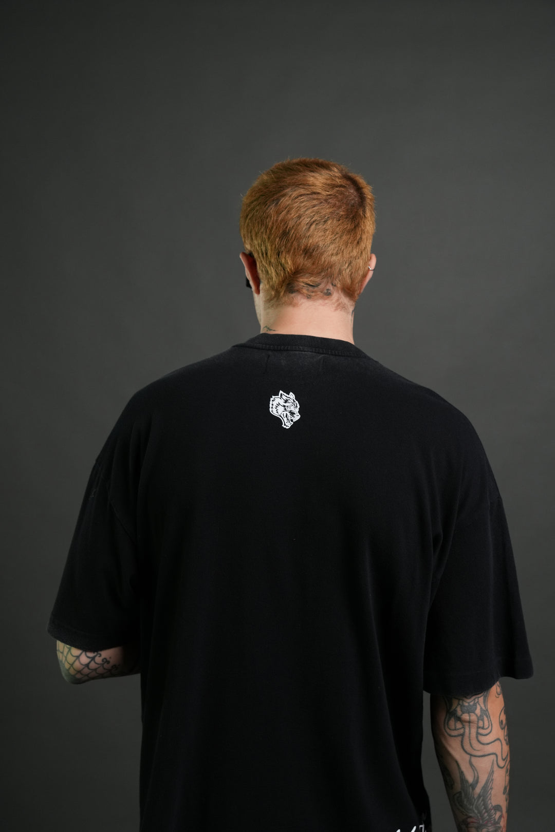 Igris Ascends Premium Oversized Tee in Black