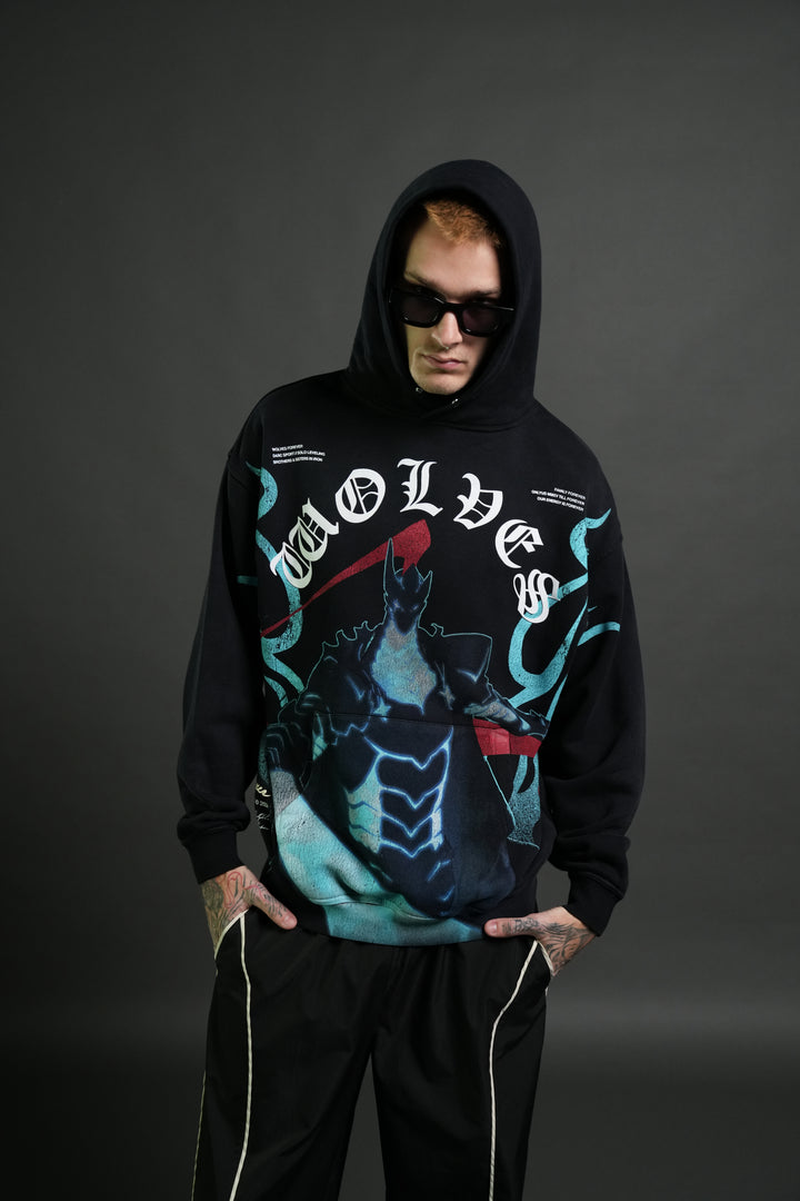 Igris Ascends "Pierce" Hoodie in Black Sun Fade