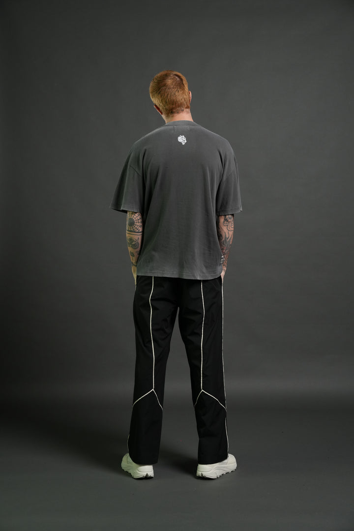 Igris Ascends Premium Oversized Tee in Wolf Gray
