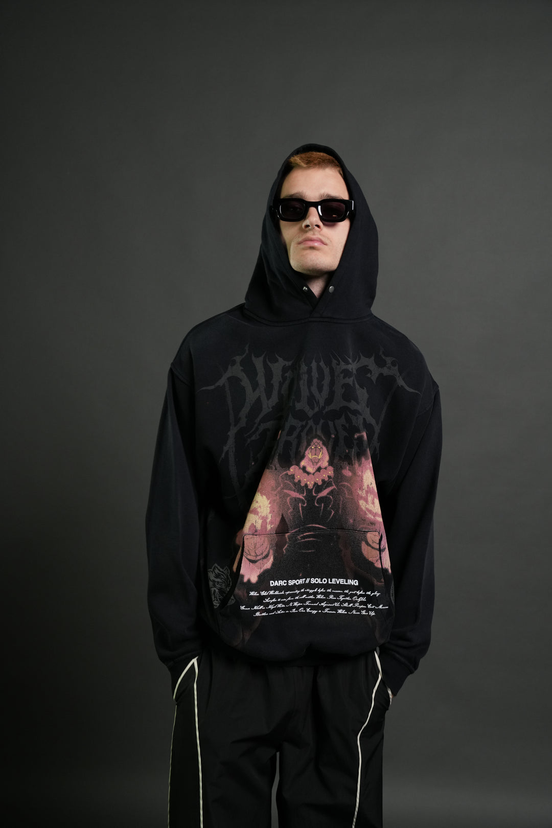 Darc Tusk "Pierce" Hoodie in Black Sun Fade