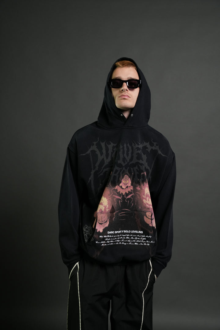 Darc Tusk "Pierce" Hoodie in Black Sun Fade