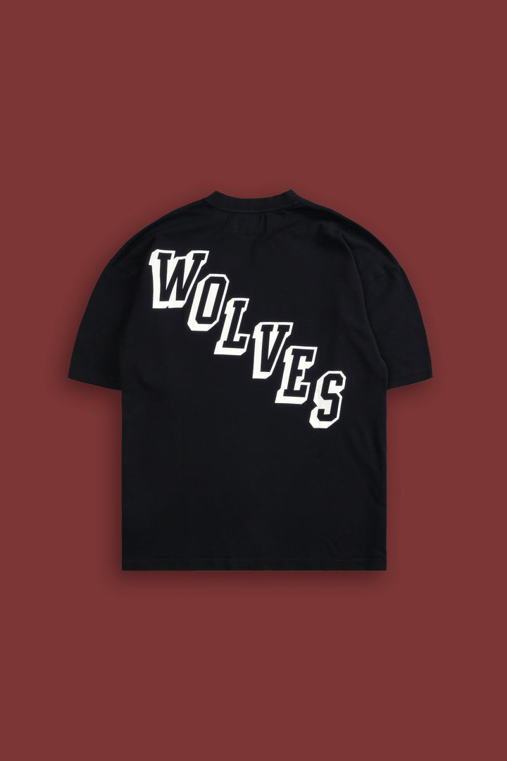 Journey "Premium" Oversized Tee in Black