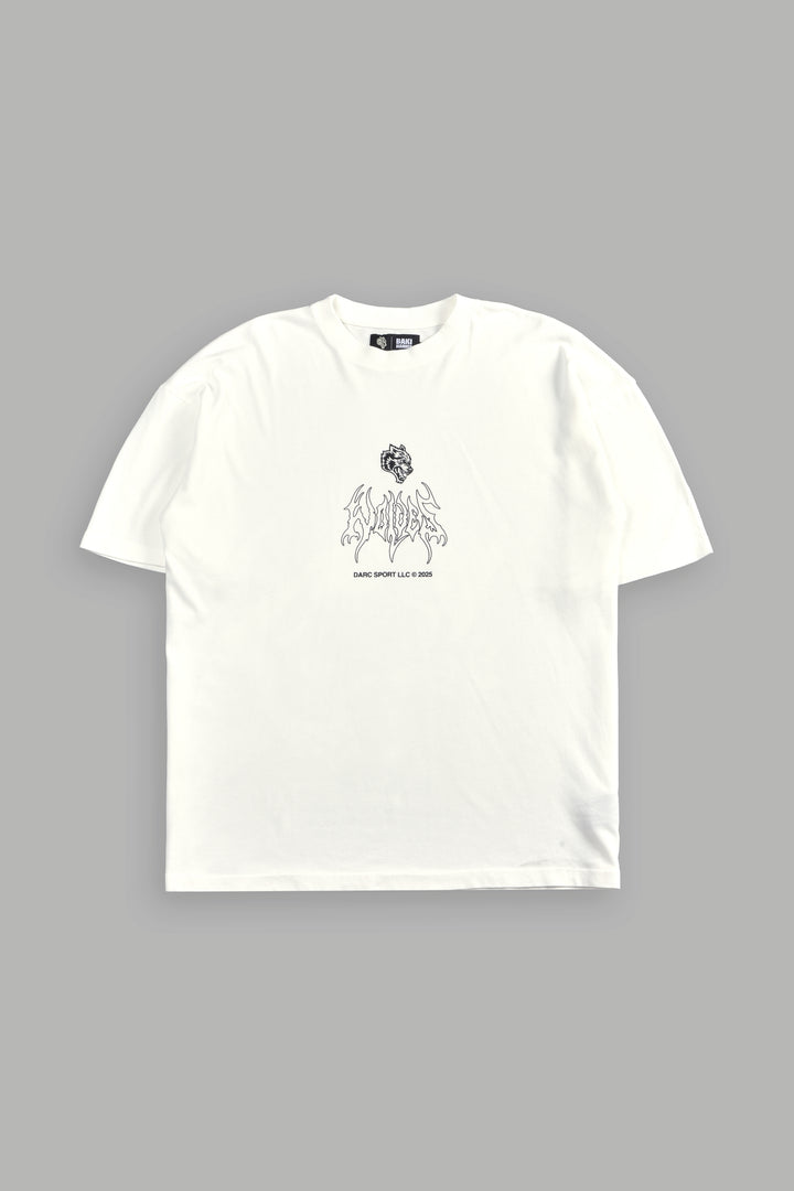 The Champion "Premium" Oversized Tee in Cream