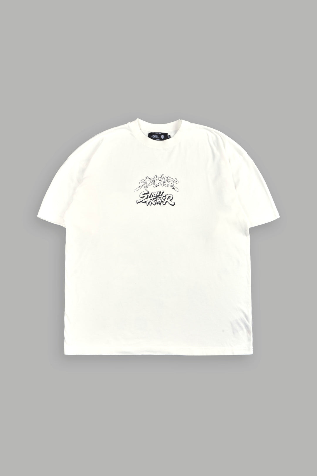 Dragon Rising Premium Oversized Tee In Cream