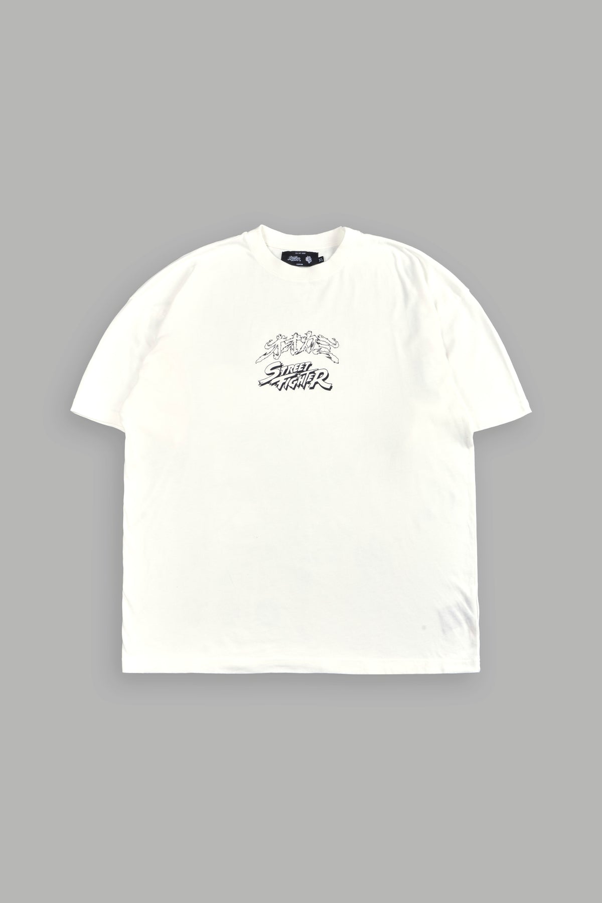 Dragon Rising Premium Oversized Tee In Cream