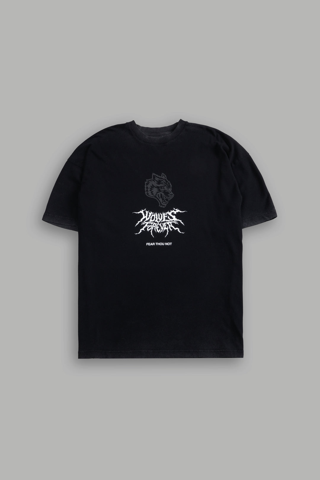 Casted Out "Premium" Oversized Tee in Black