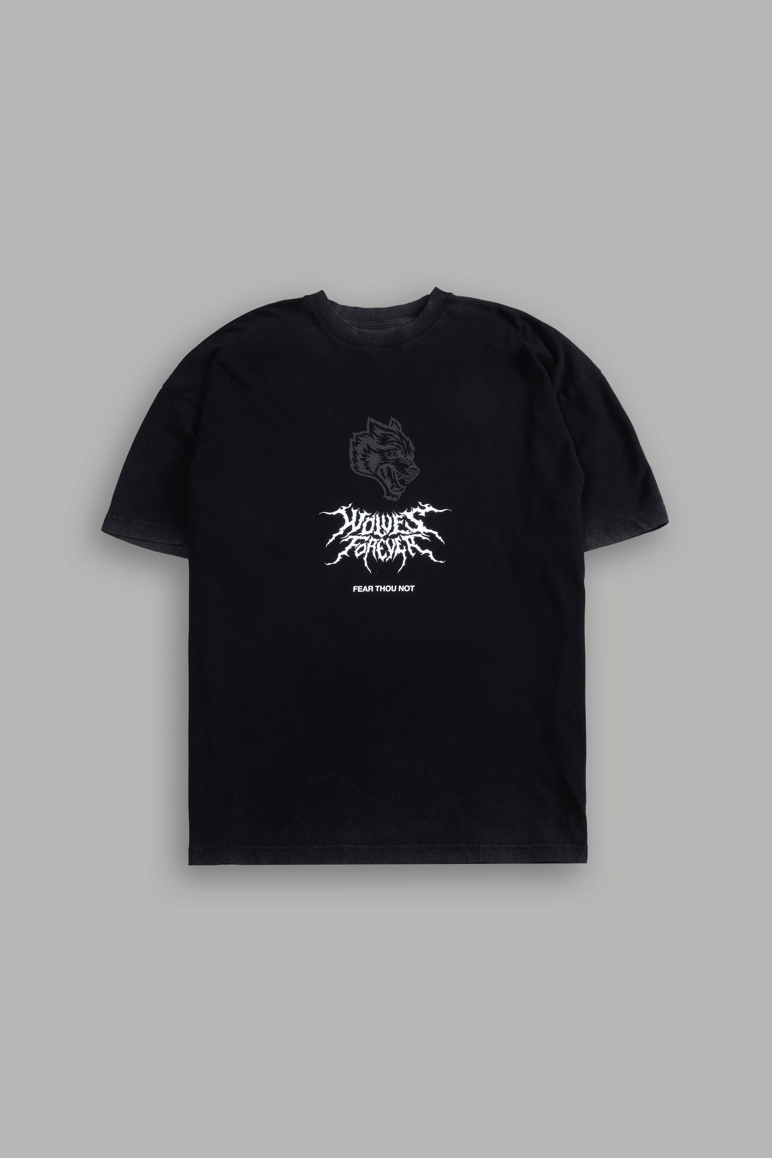 Casted Out "Premium" Oversized Tee in Black