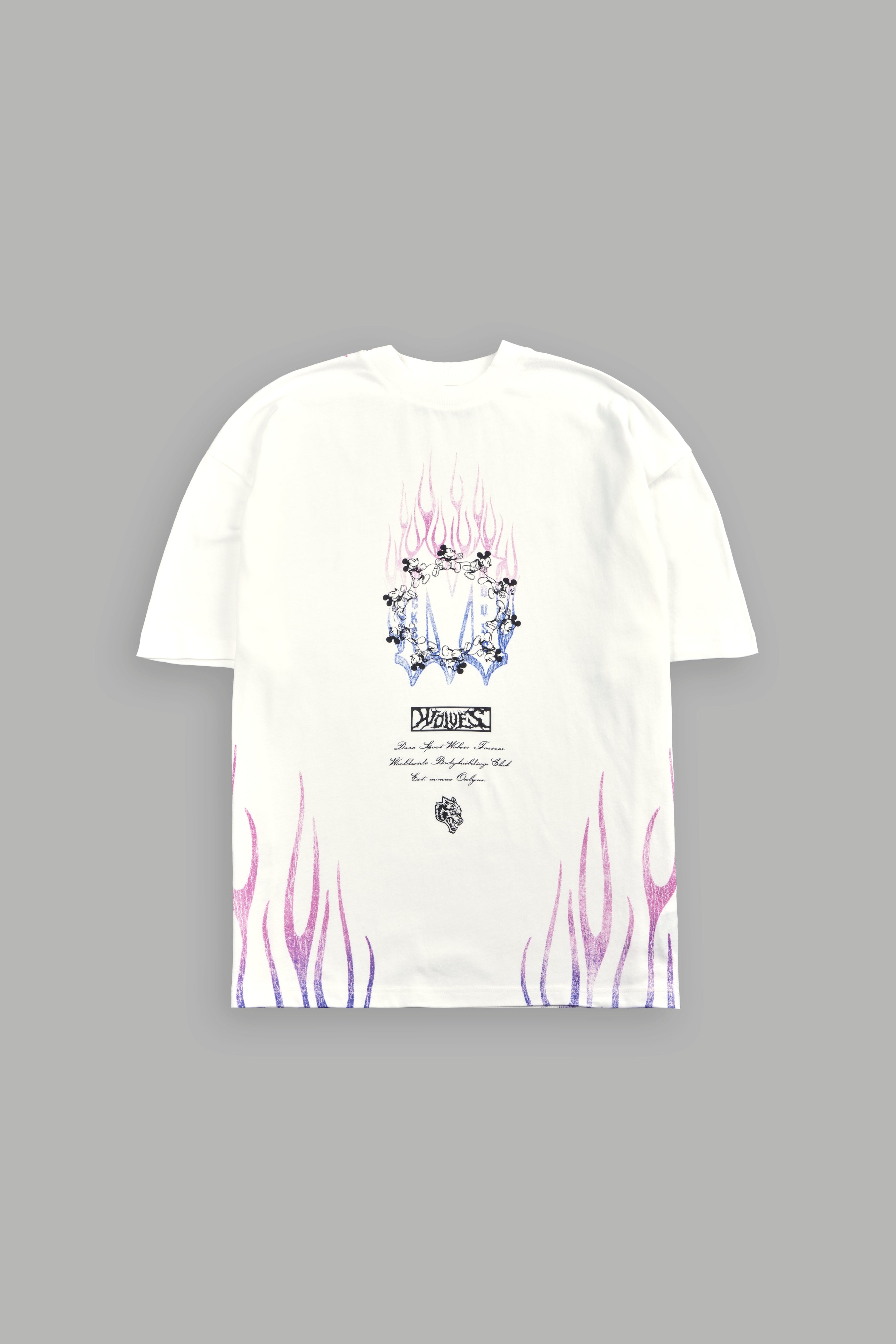 Mickey Forever Premium Oversized Tee in Cream