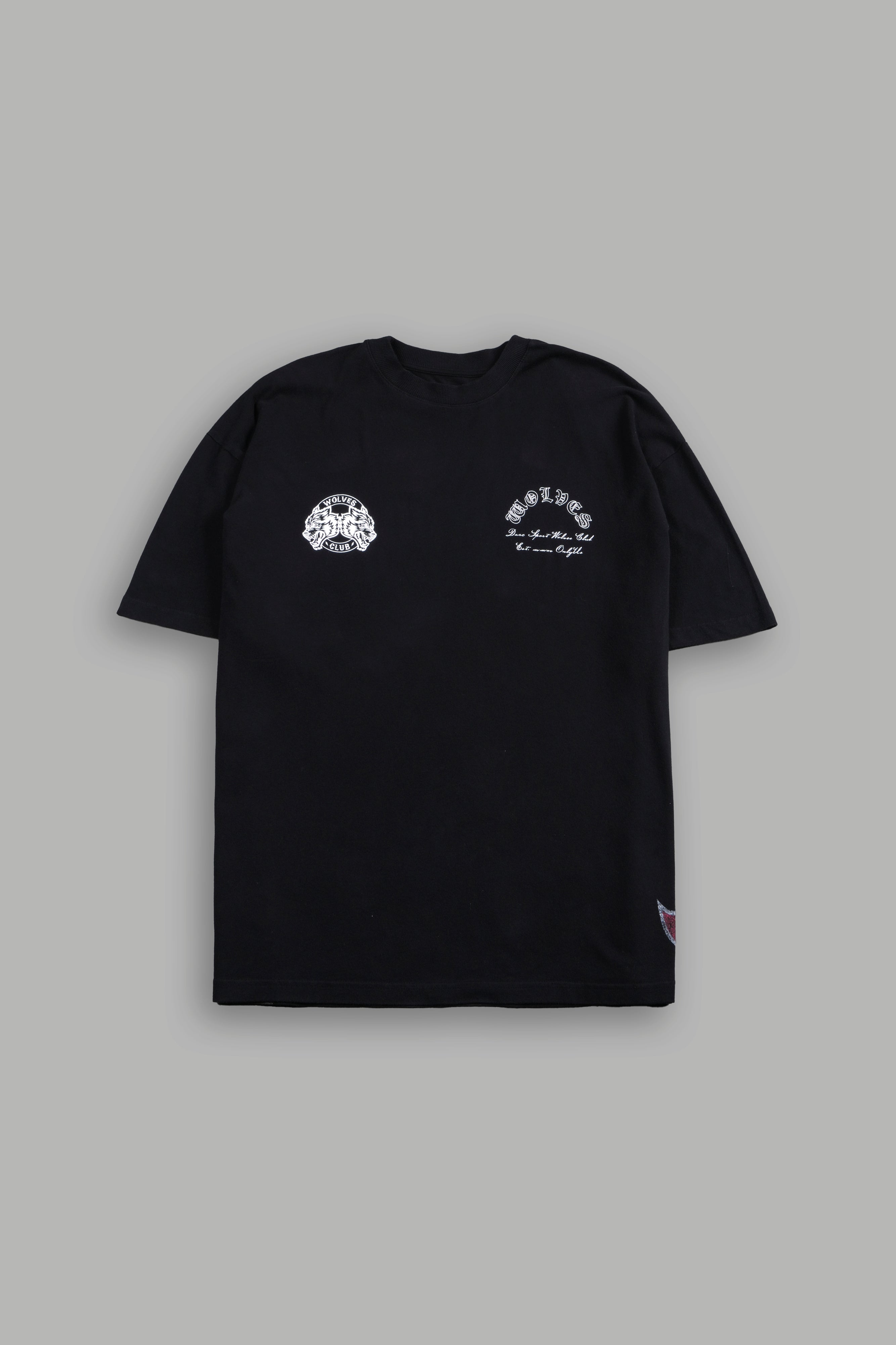 No Pain No Gain Premium Oversized Tee in Black