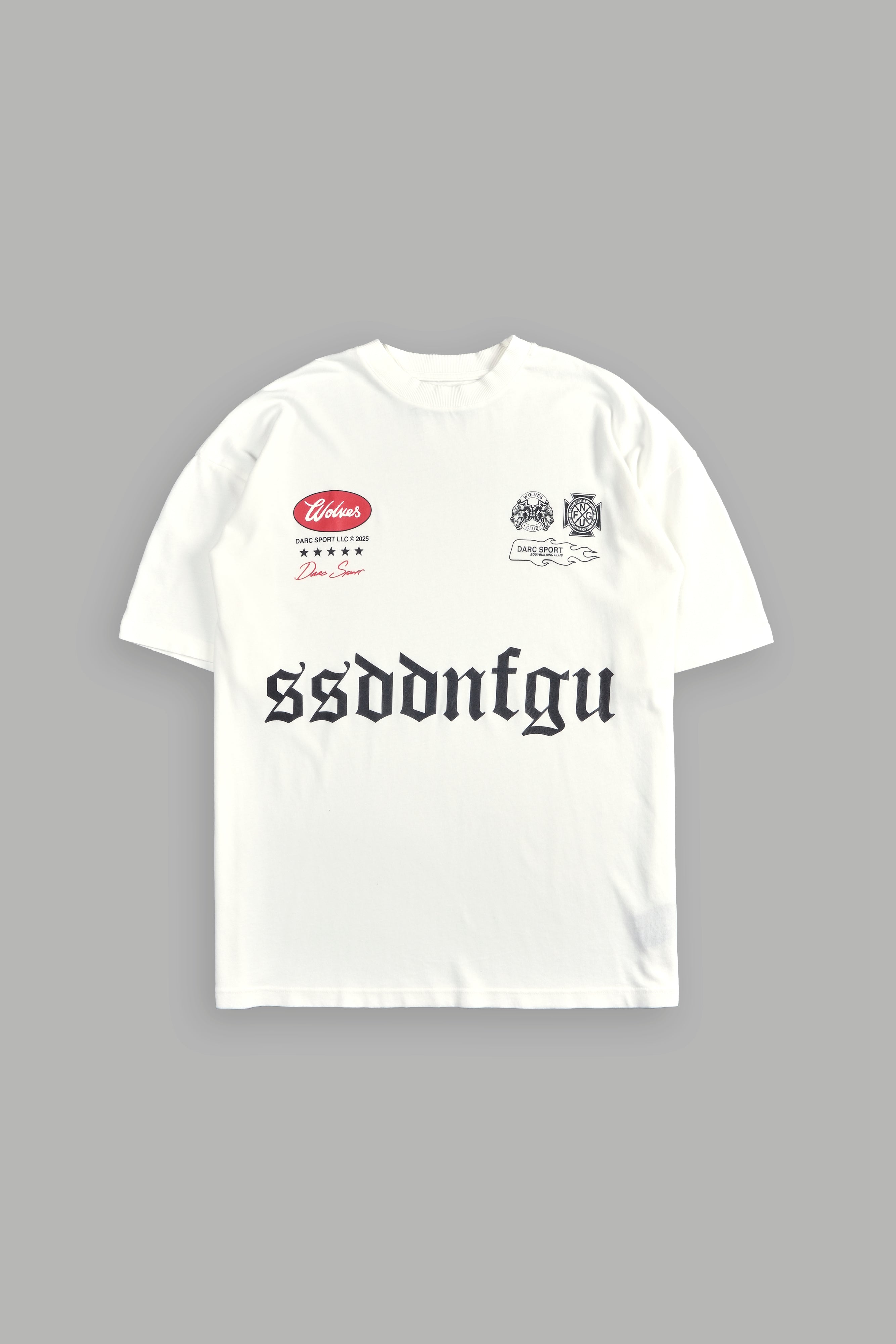 Us Forever "Premium" Oversized Tee in Cream