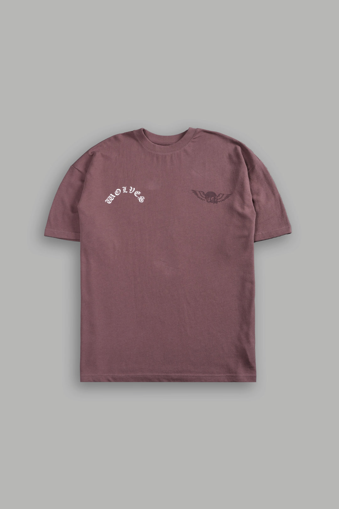 Darc Creed "Premium" Oversized Tee in Mauve