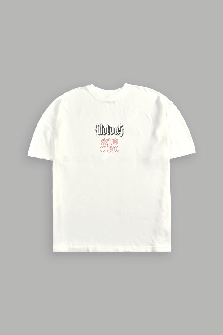Eternal Blood "Premium" Oversized Tee in Cream